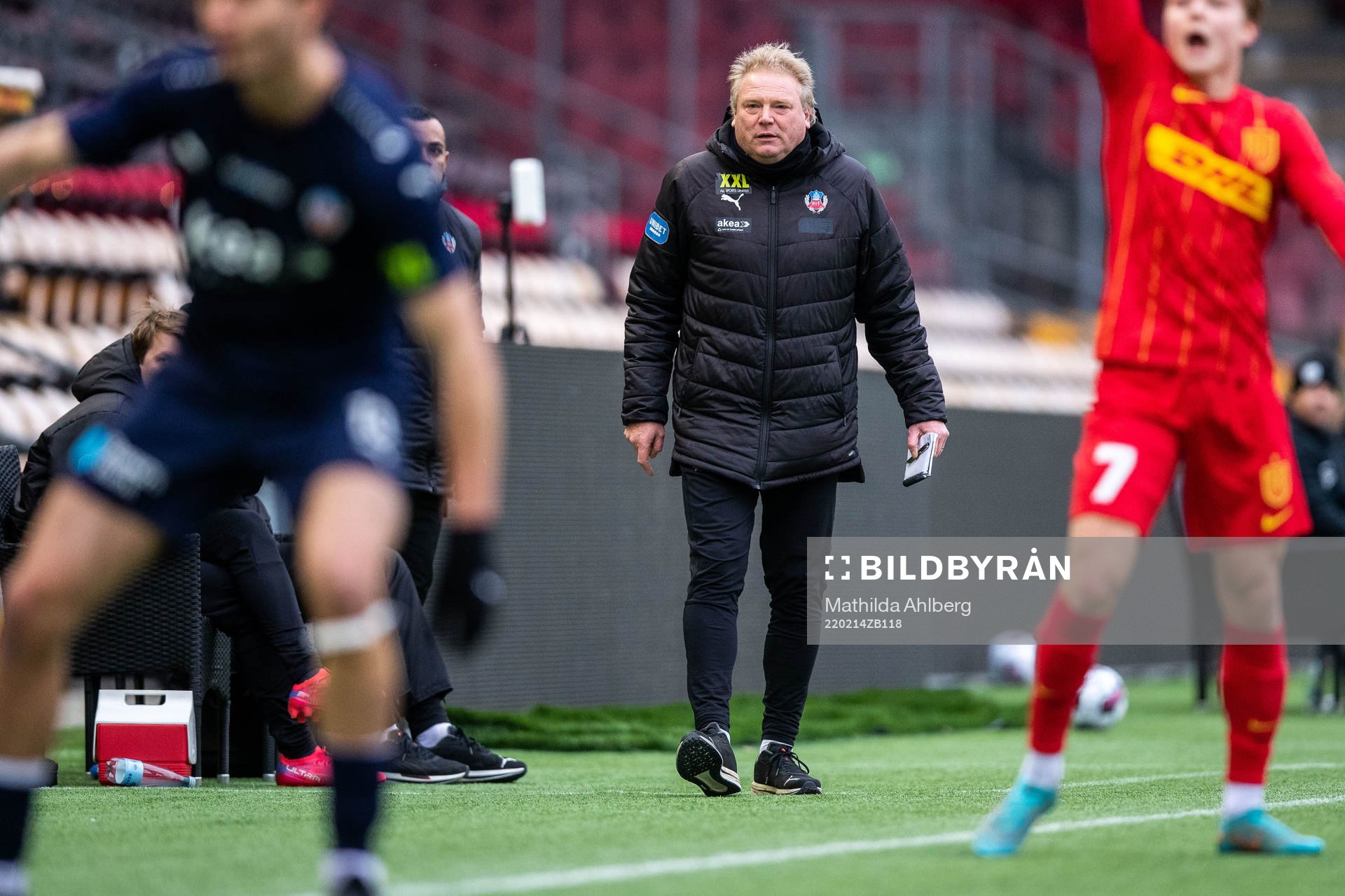 Helsingborgs tränare Jörgen Lennartsson