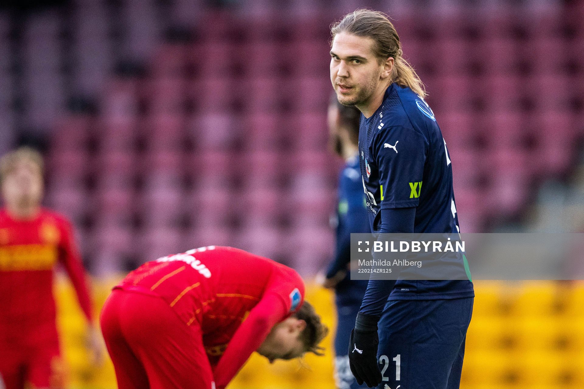 Helsingborgs Charlie Weberg deppar