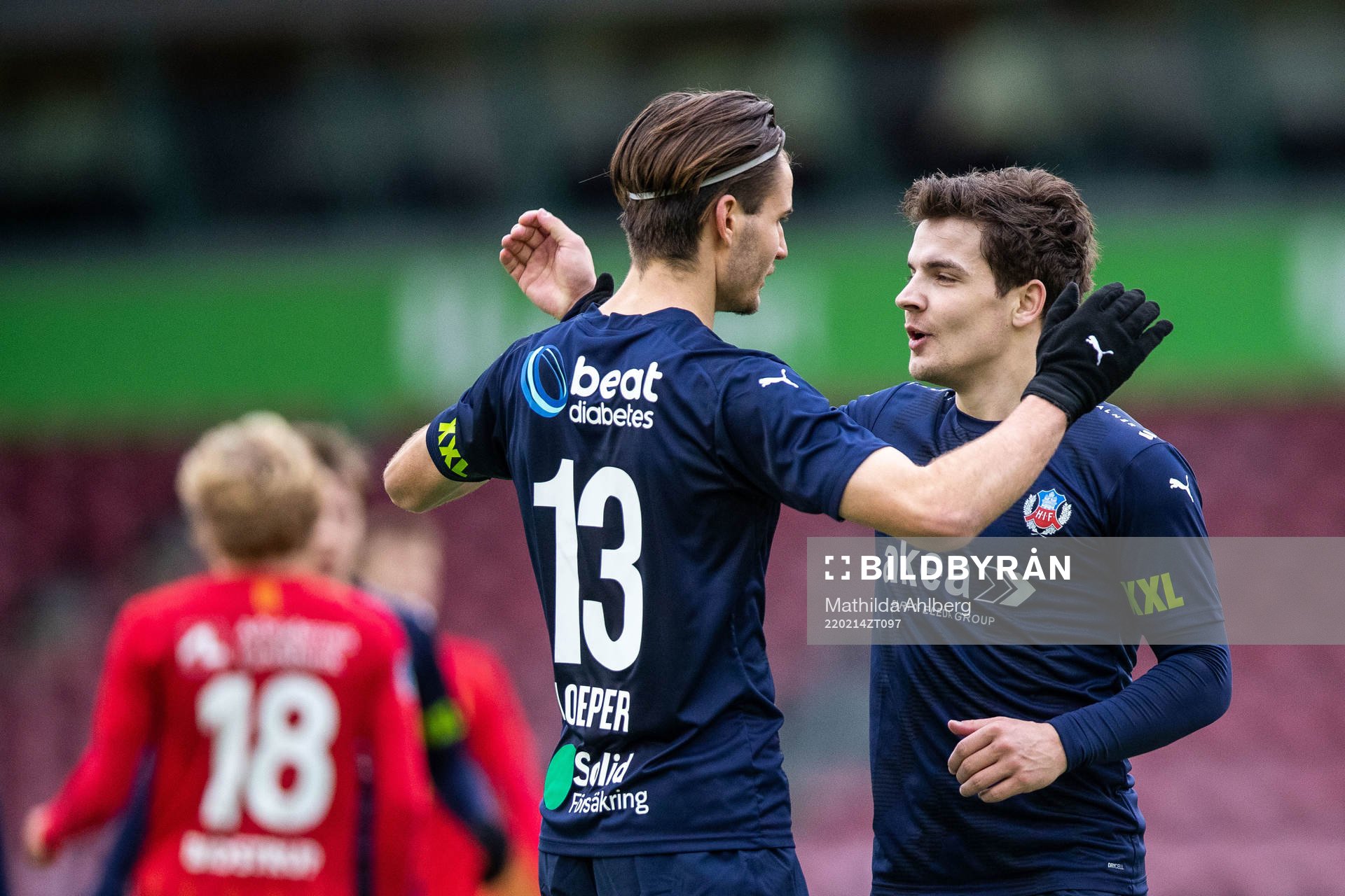 Helsingborgs Wilhelm Loeper och Brandur Hendriksson Olsen