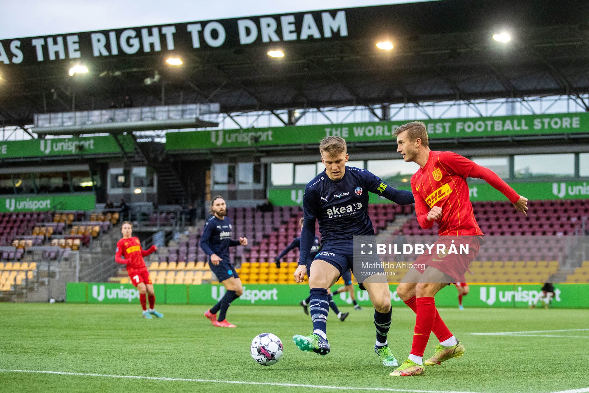 Helsingborgs Casper Widell och Nordsjällands Benjamin