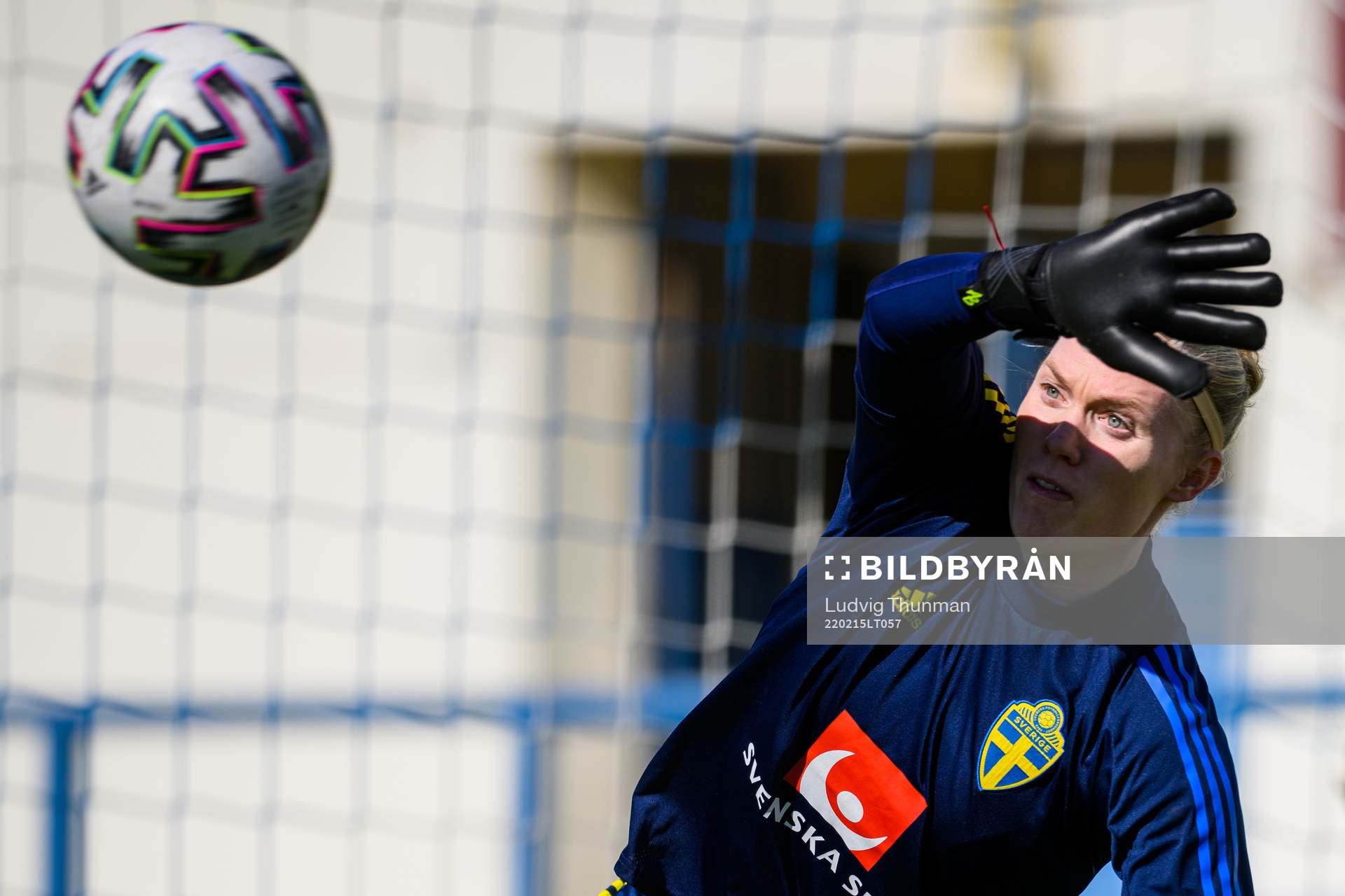 Goalkeeper Hedvig Lindahl