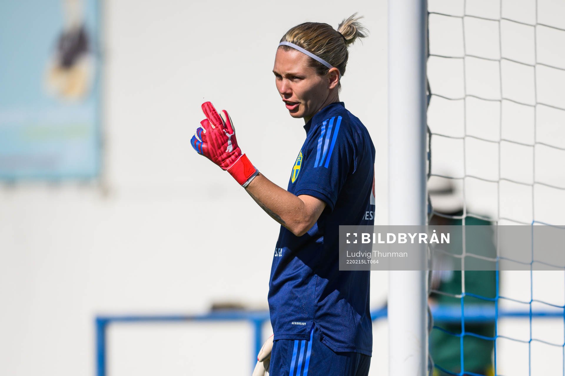 Goalkeeper Jennifer Falk