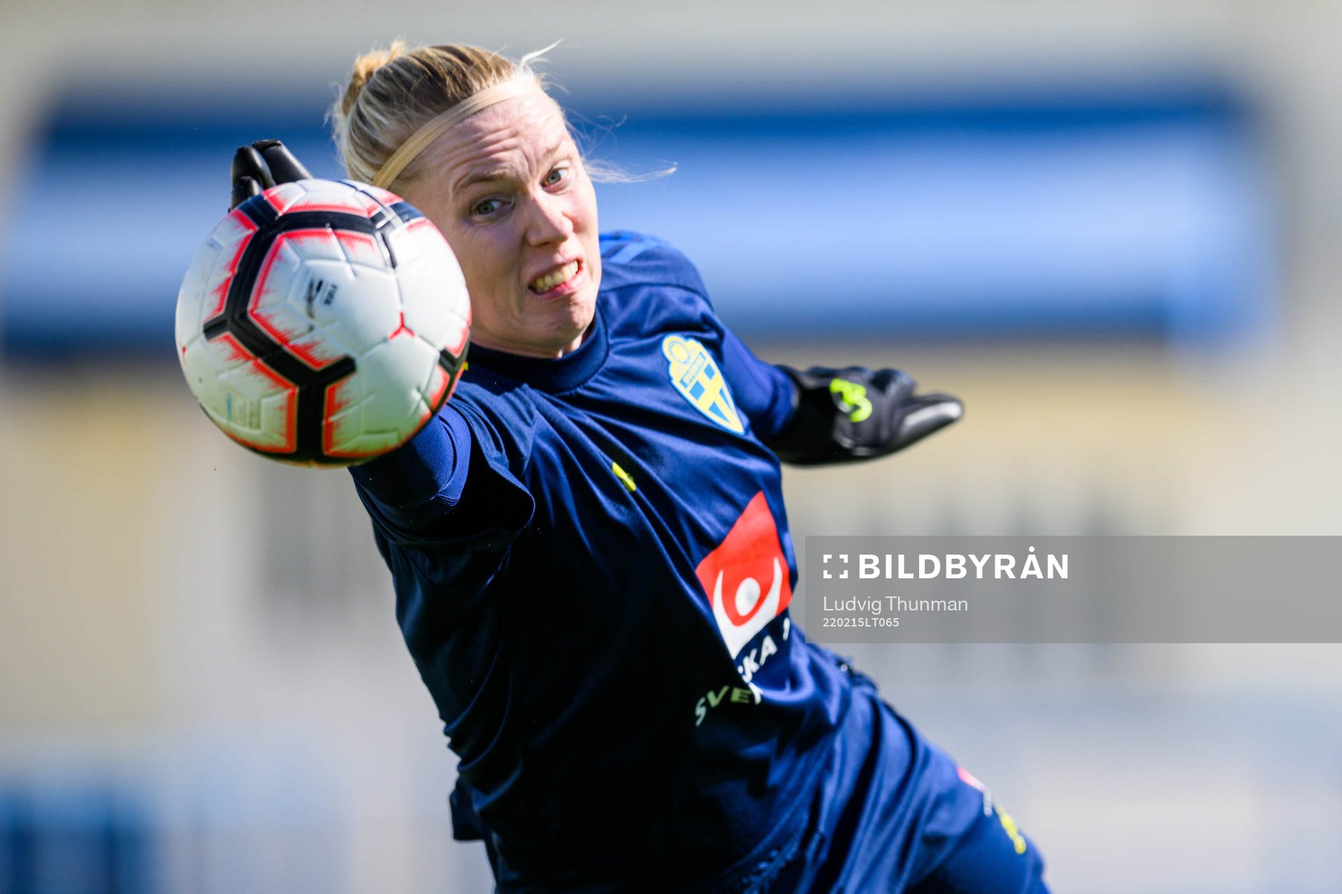 Goalkeeper Hedvig Lindahl