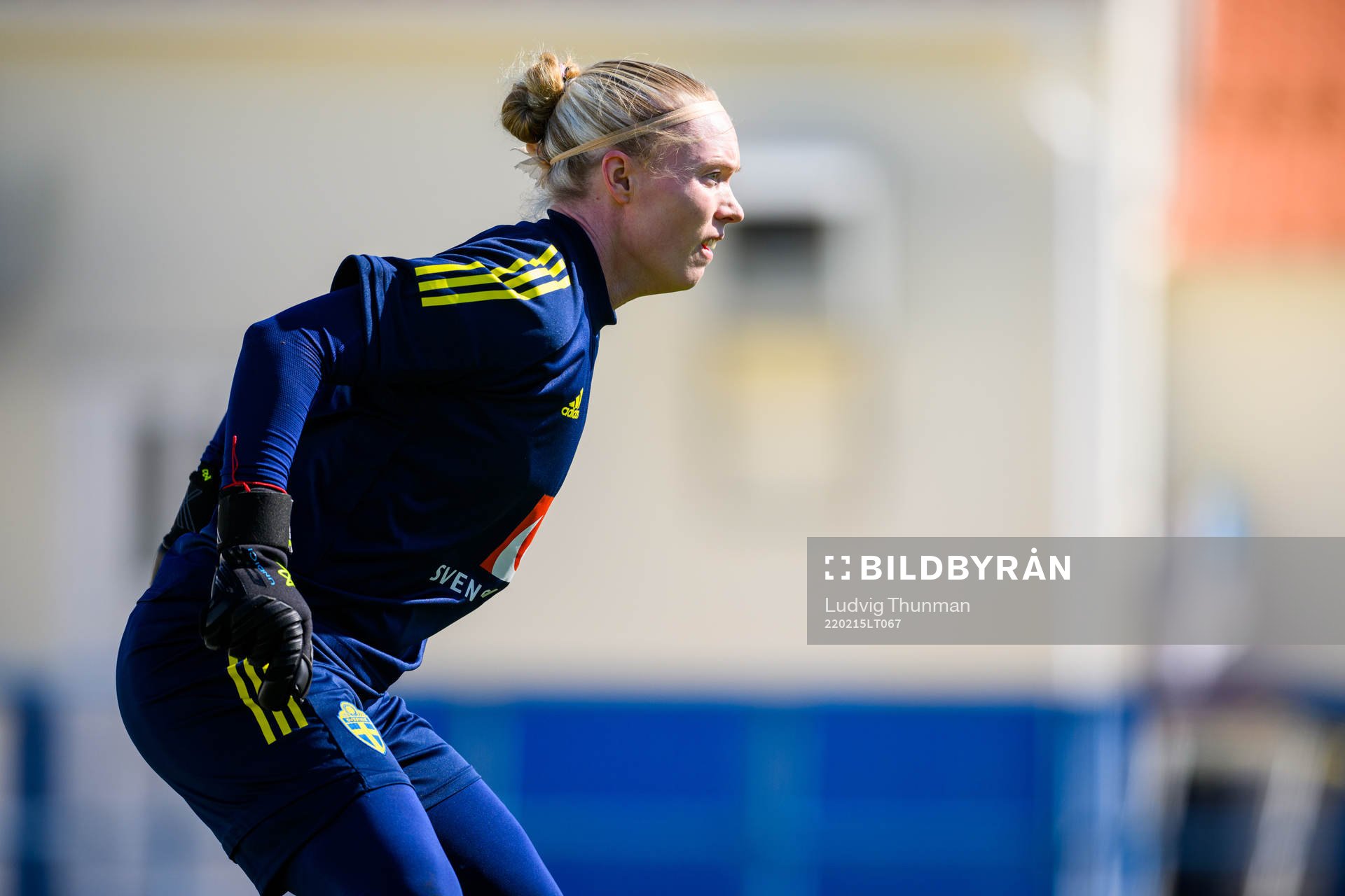 Goalkeeper Hedvig Lindahl