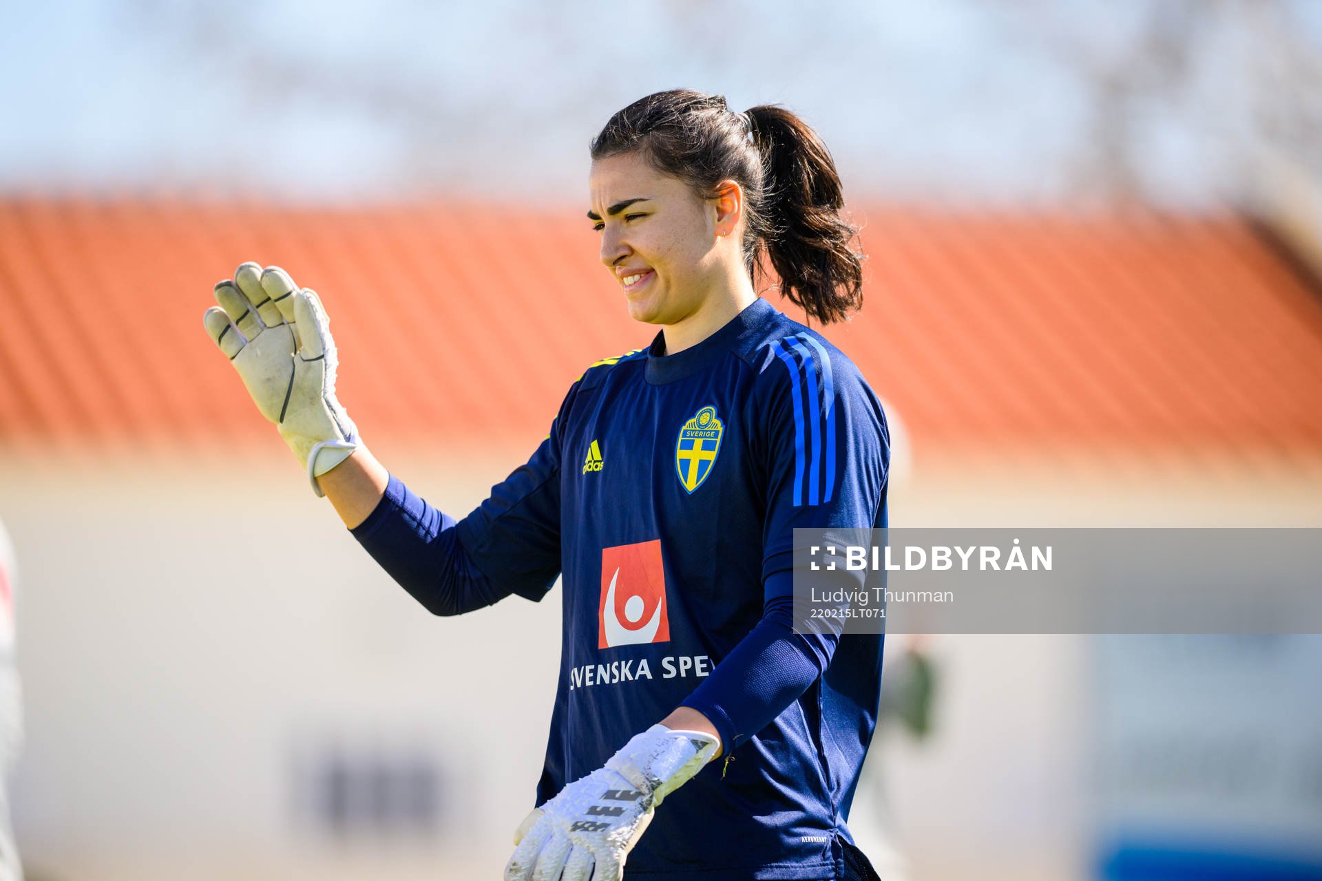 Goalkeeper Zecira Musovic