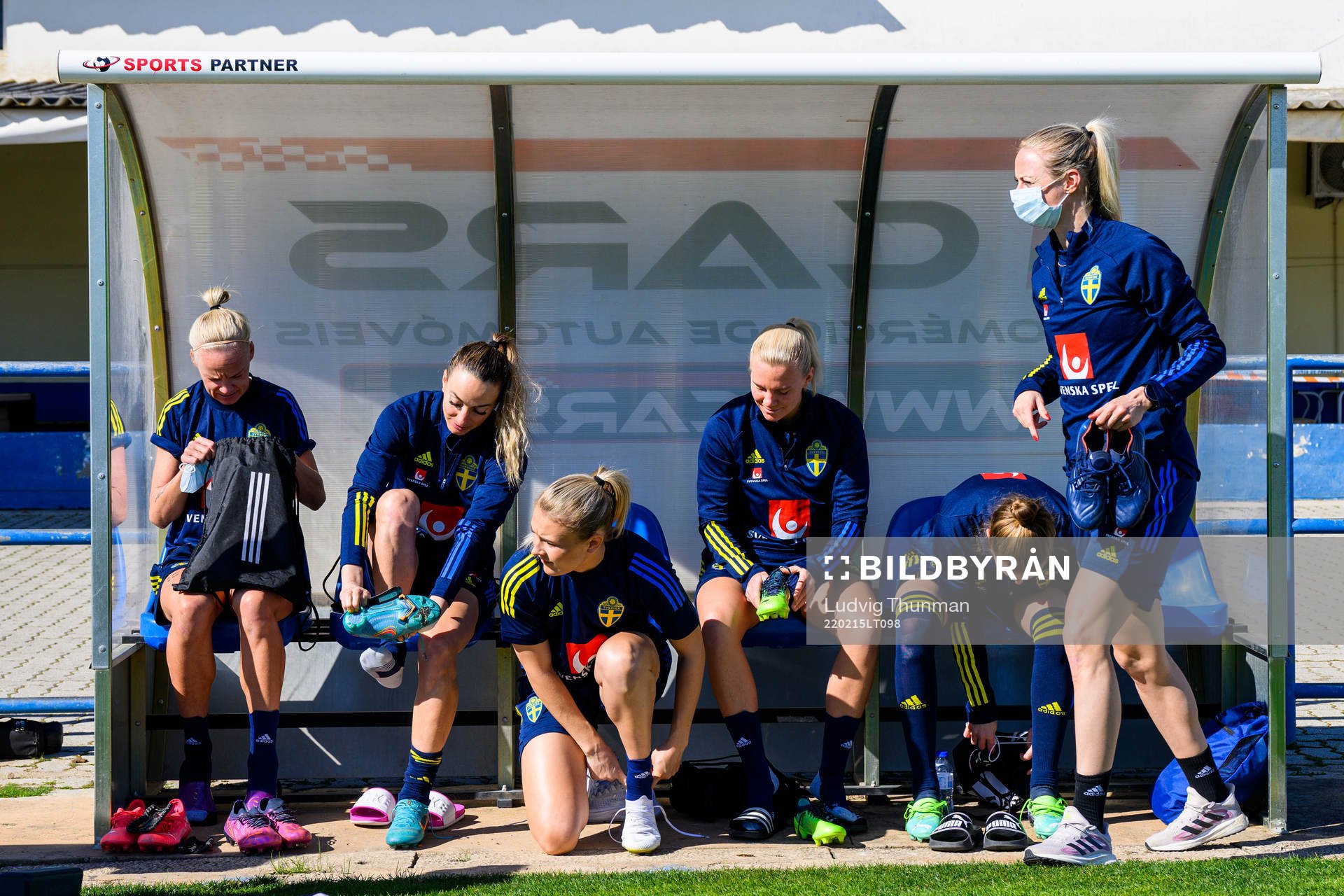 Caroline Seger, Kosovare Asllani, Amanda Nildén, Josefine