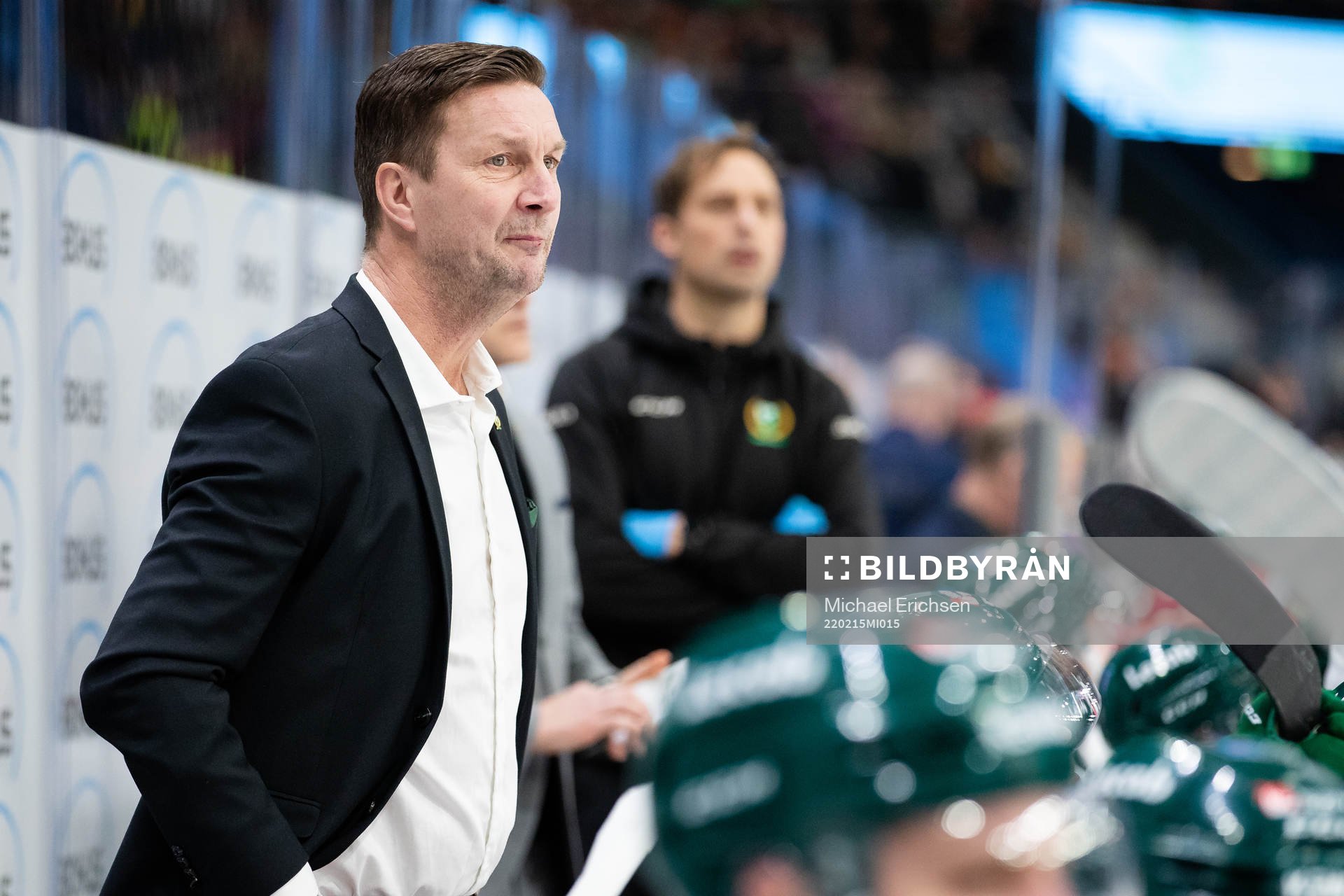 Färjestads tränare Johan Pennerborn