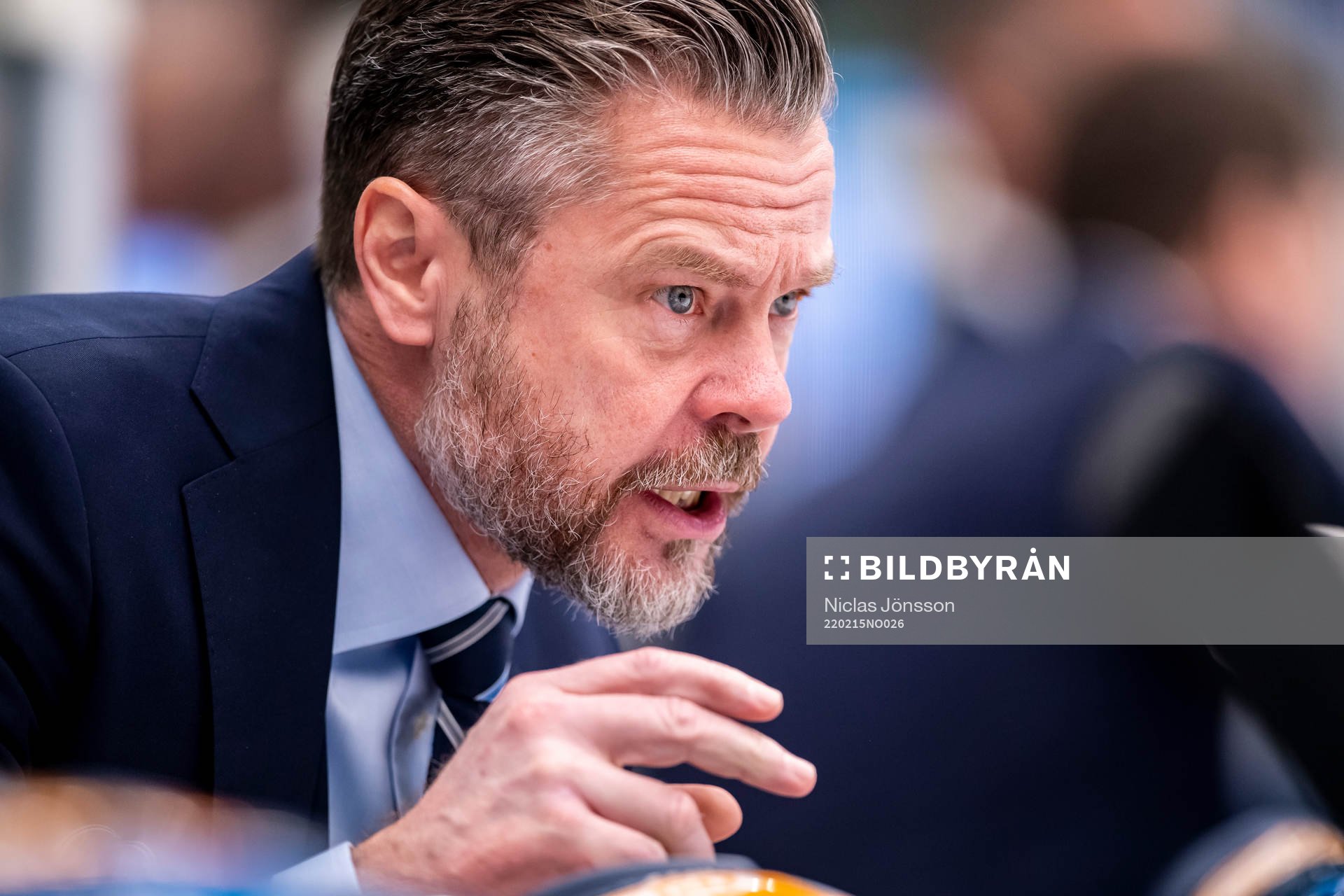 Växjös assisterande tränare Fredrik Hellgren