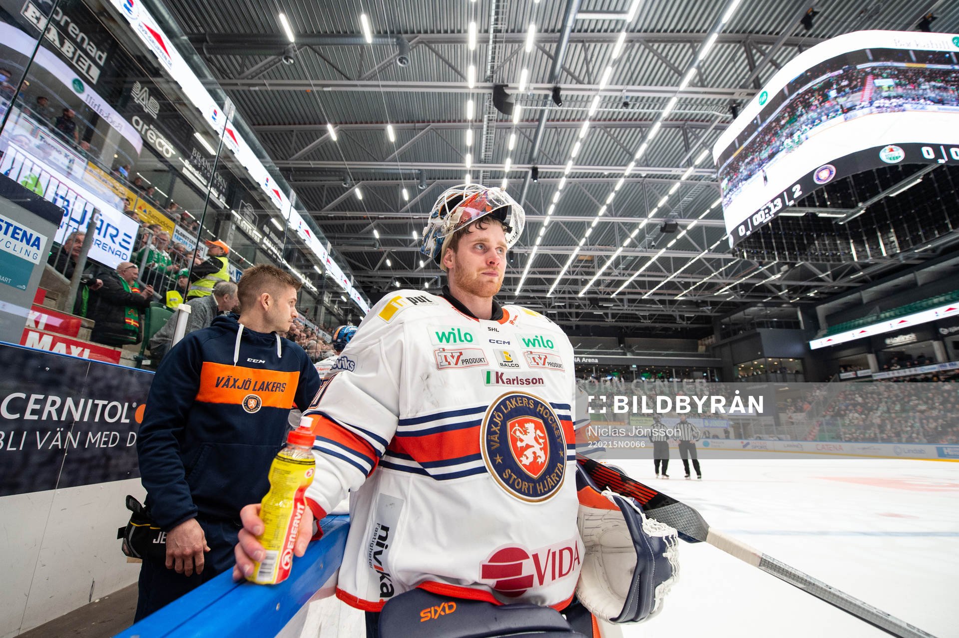 Växjös målvakt Adam Åhman