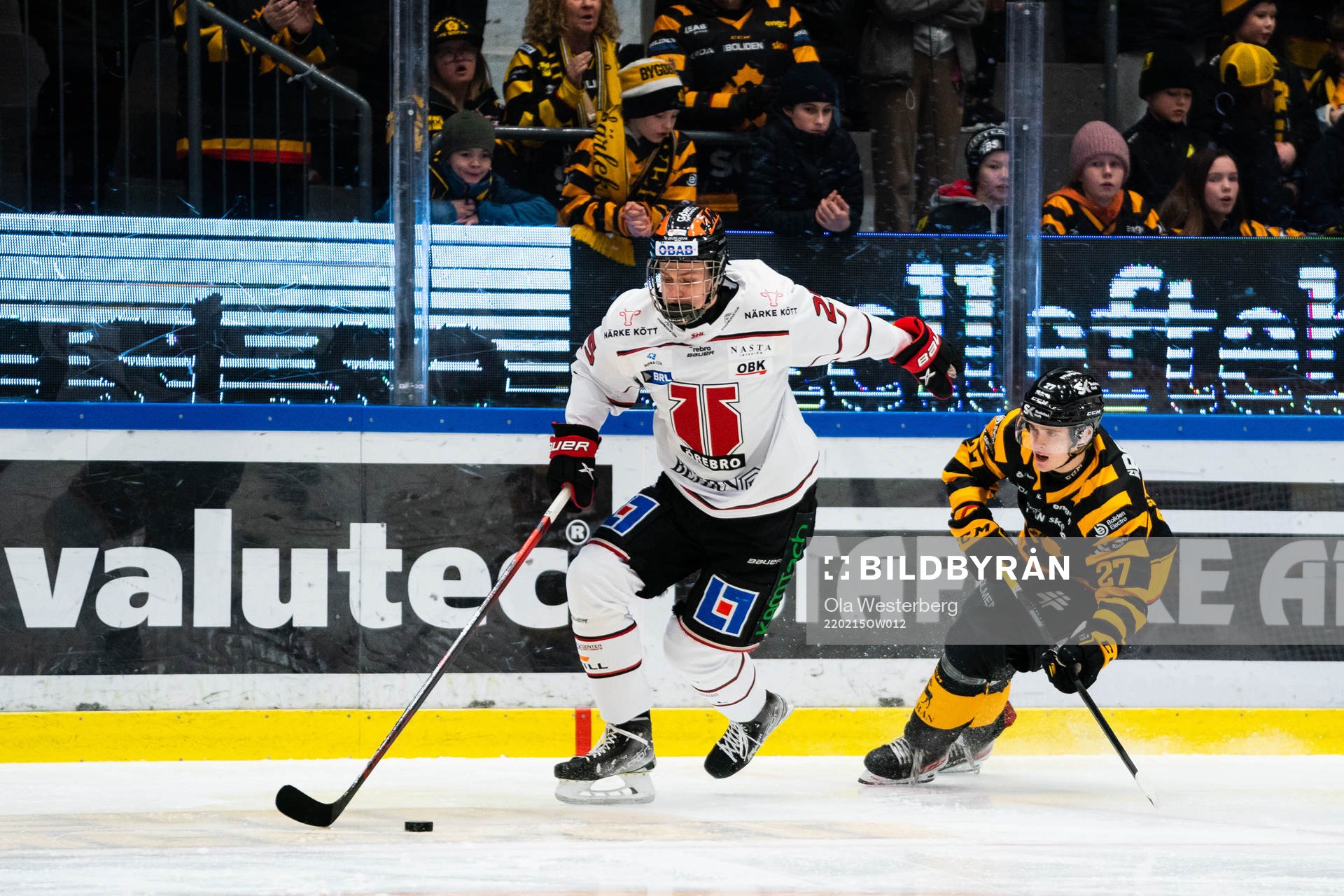 Örebros Miikka Salomäki och Skellefteås Gabriel Säll