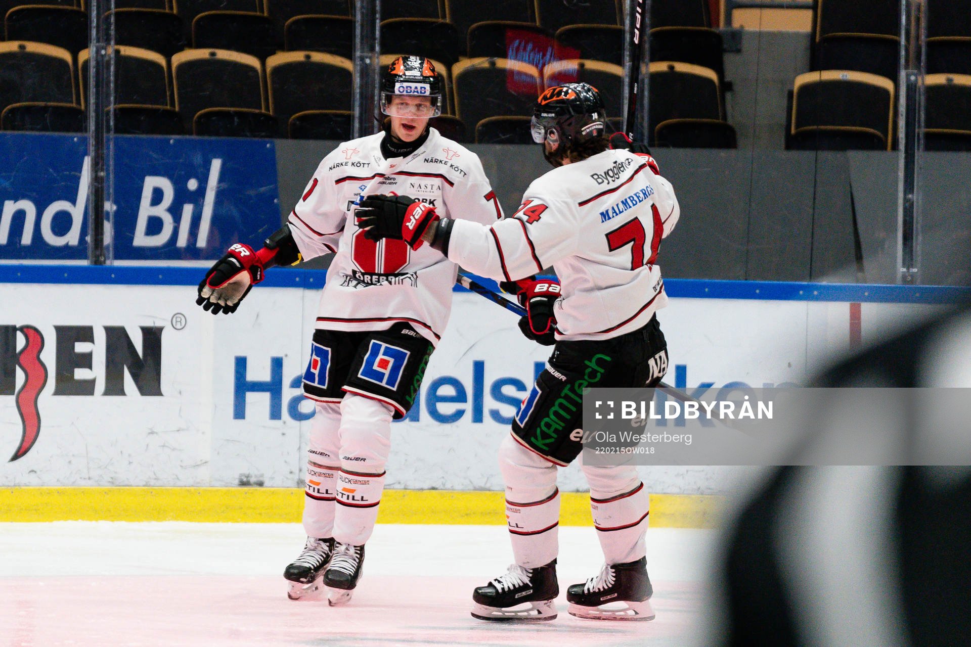 Örebros Juuso Puustinen Nick Ebert