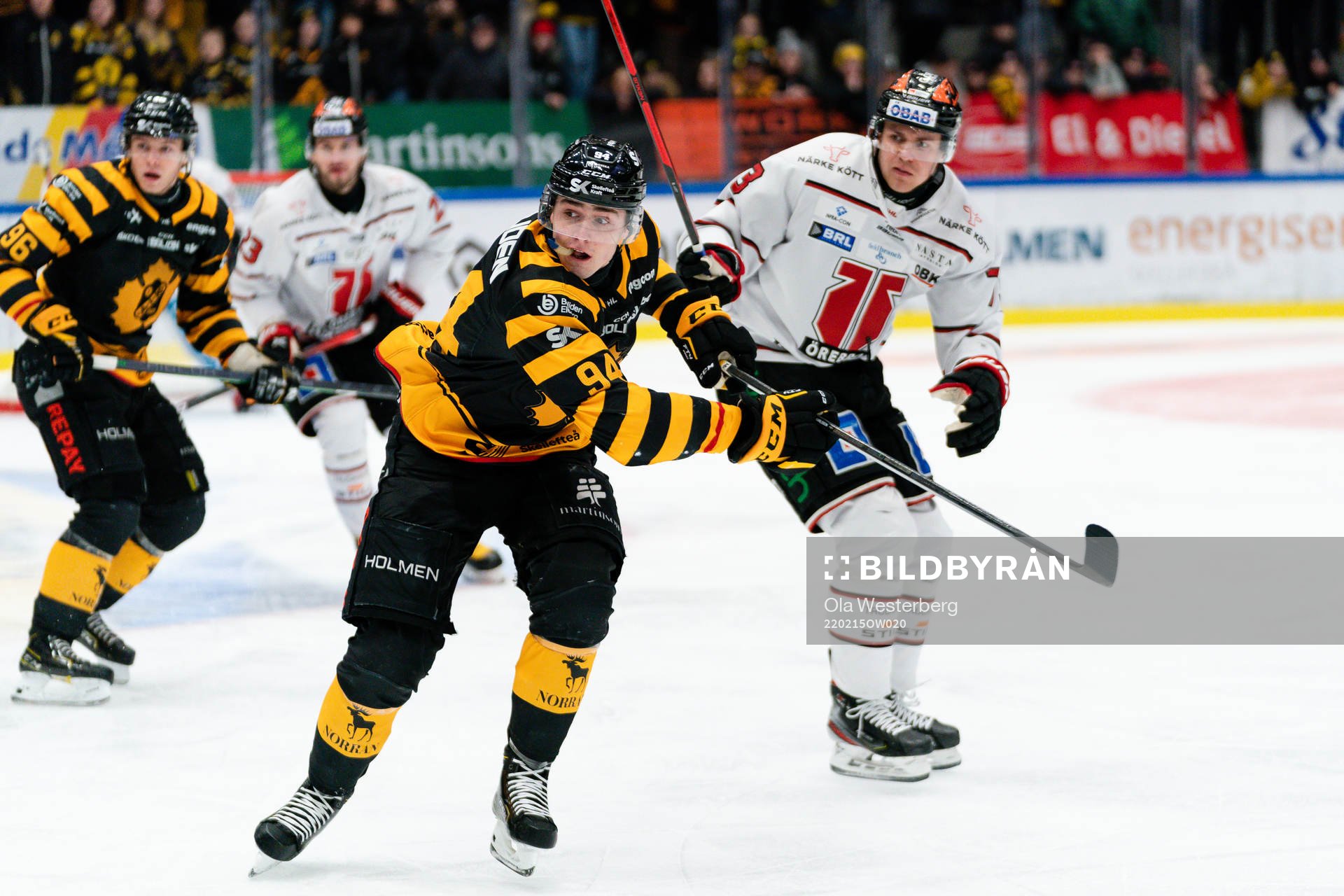 Skellefteås Linus Karlsson och Örebros Oliver Eklind