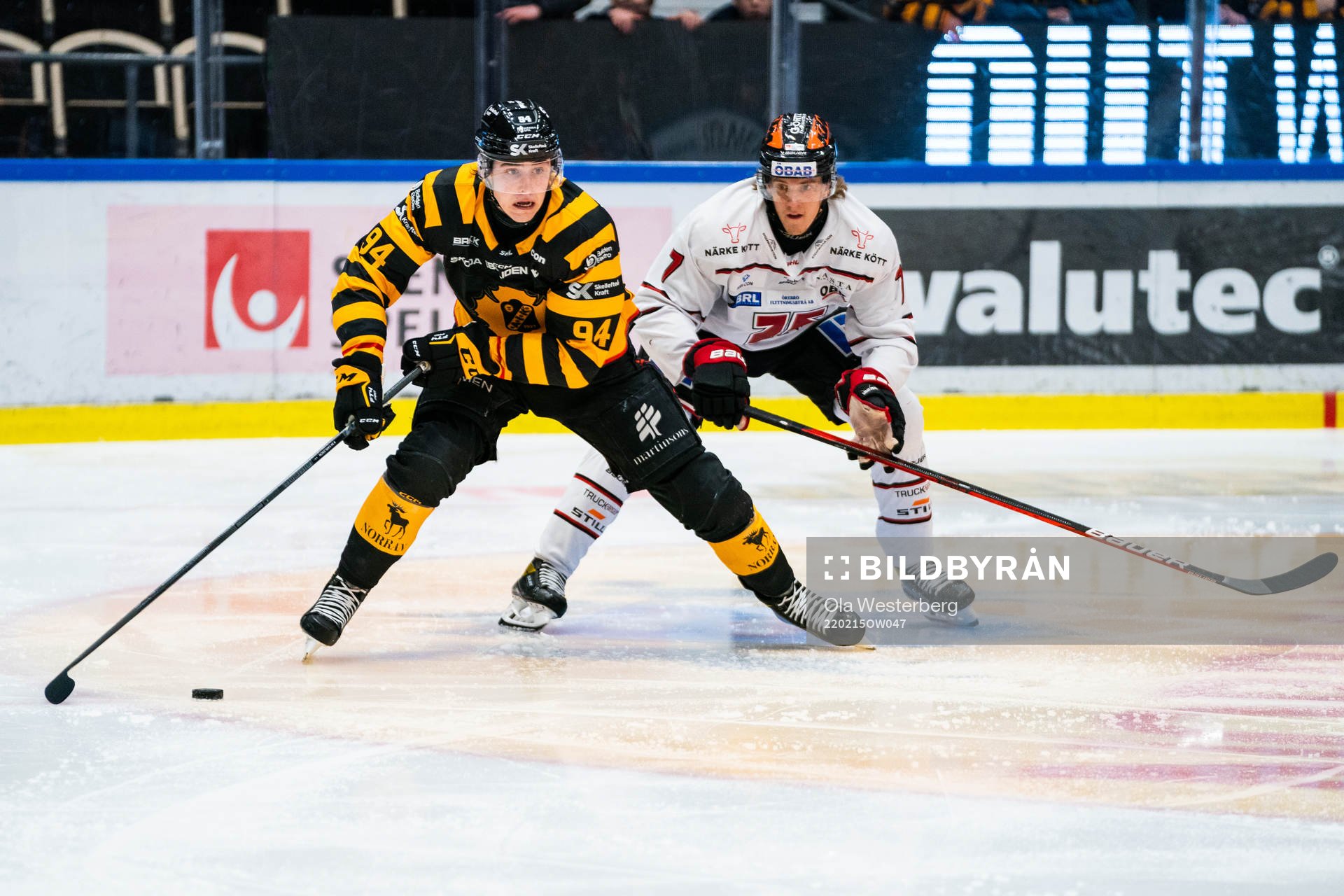 Skellefteås Linus Karlsson och Örebros Marcus