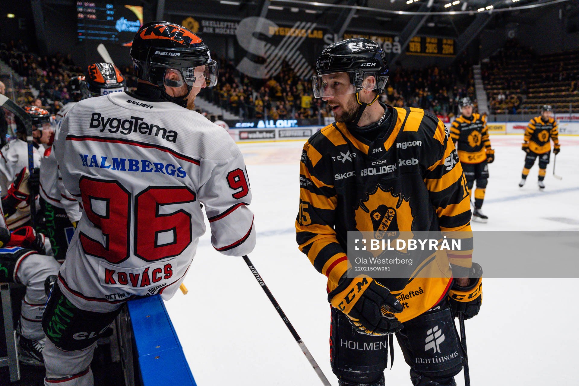Örebros Robin Kovacs och Skellefteås Melker Karlsson