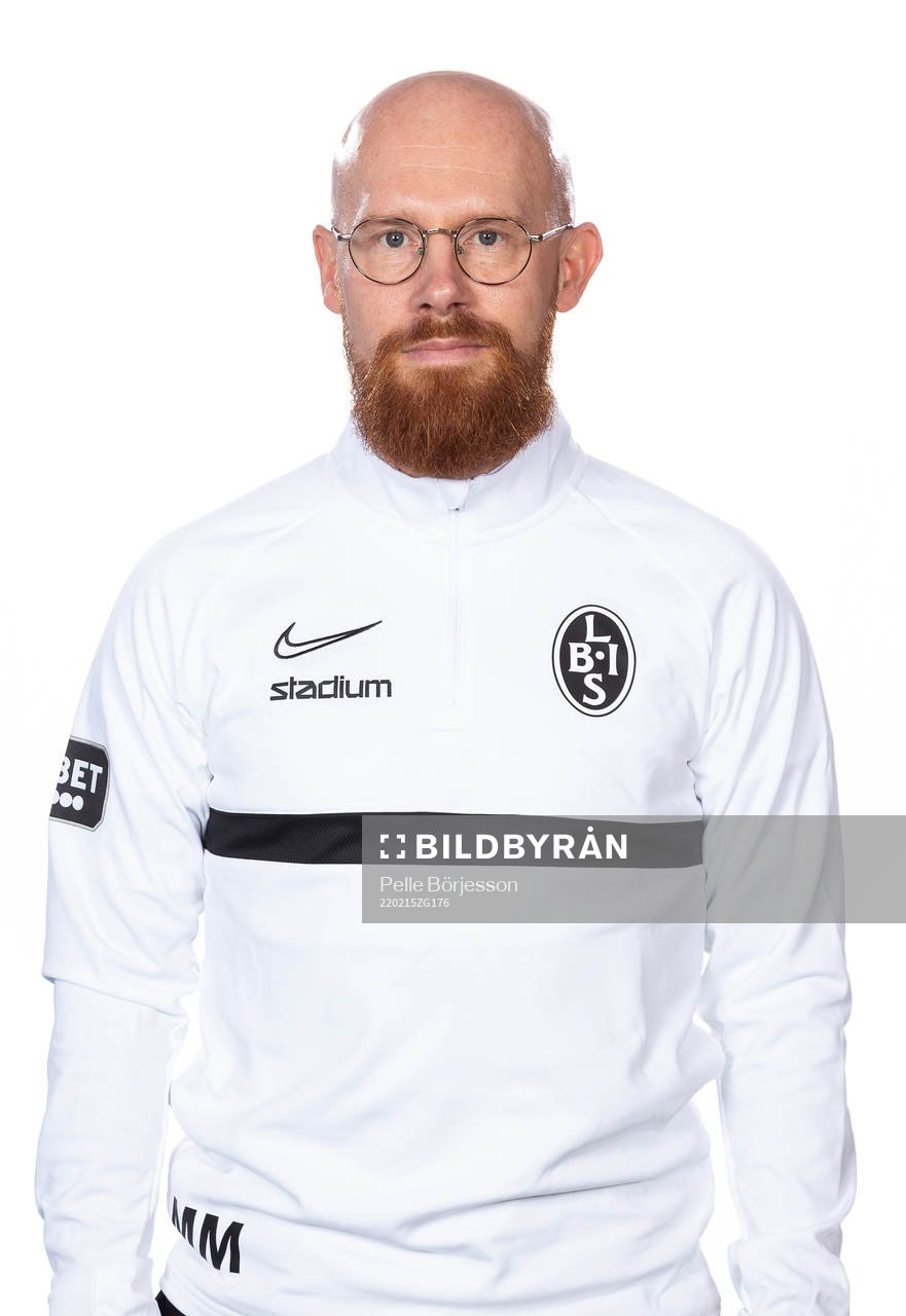 Landskronas Assisterande tränare Max Mölder