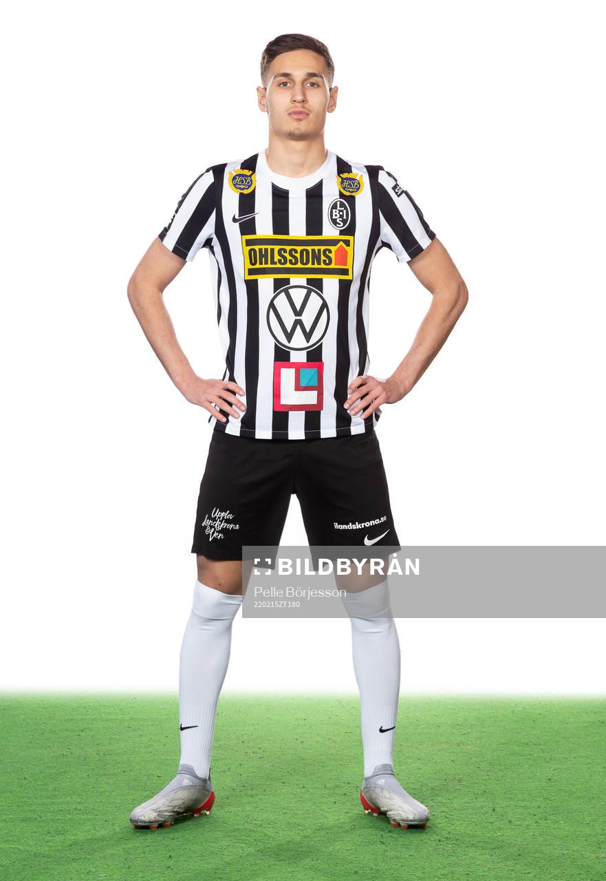 Landskronas Camil Jebara poserar för ett porträtt den 15 fabruari 2022 i Landskrona.