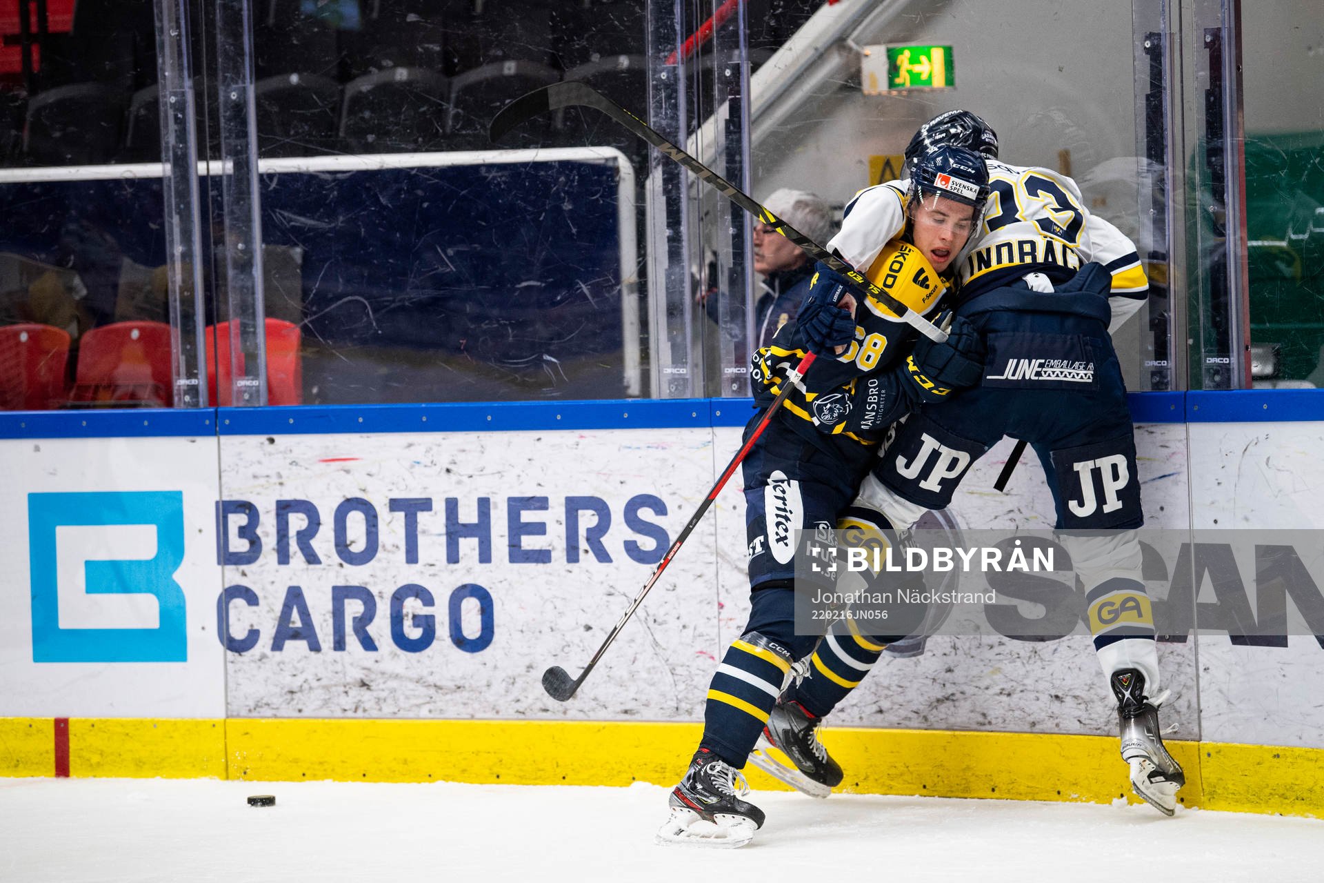 Södertäljes Joseph Berger och Måns Lindbäck