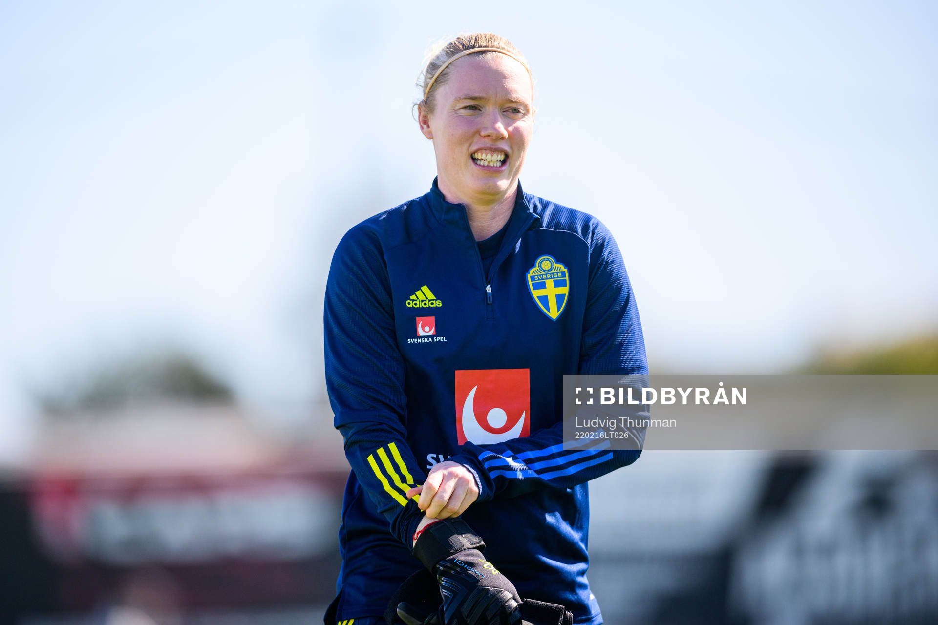 Goalkeeper Hedvig Lindahl