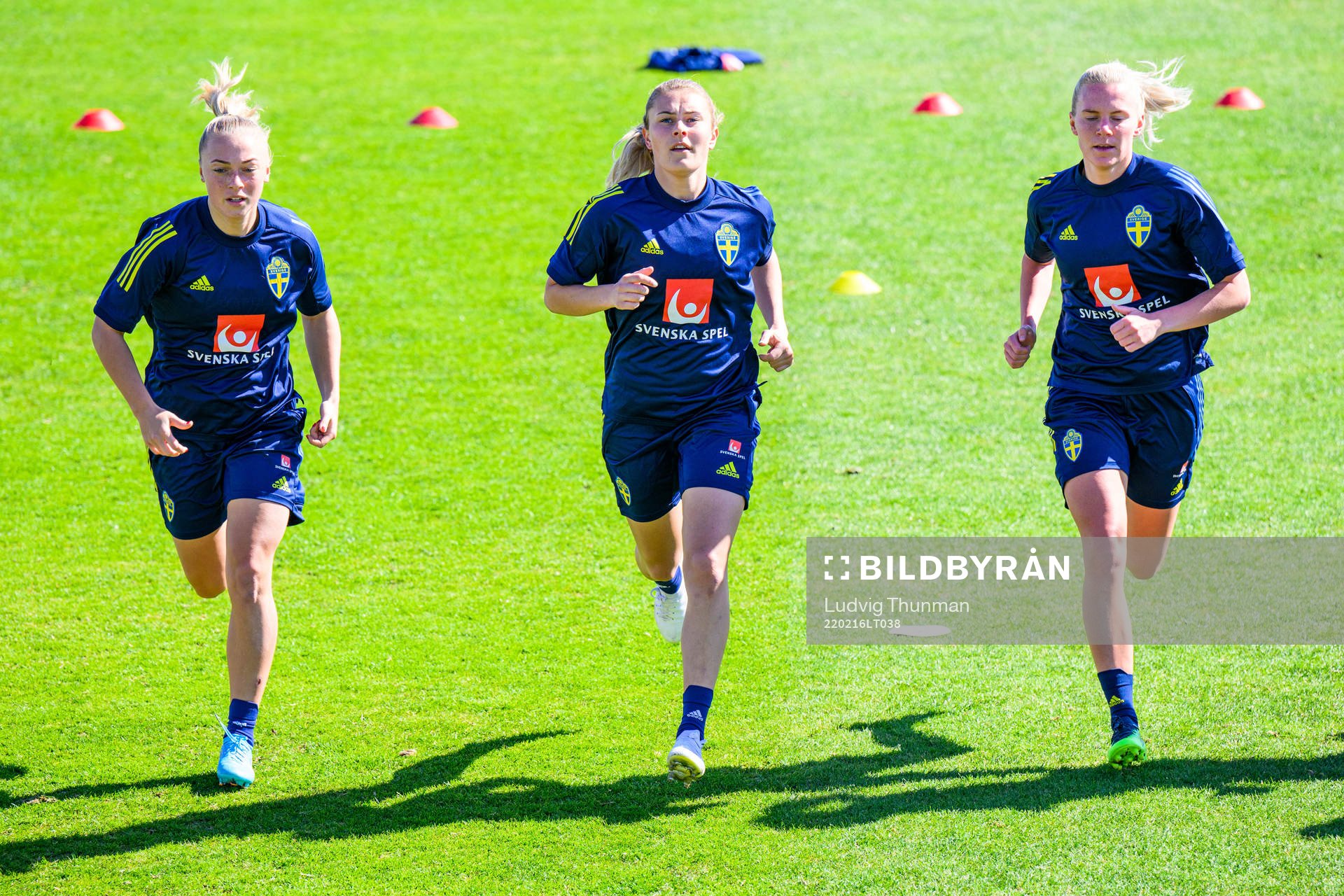 Hanna Bennison, Amanda Nildén and Josefine Rybrink