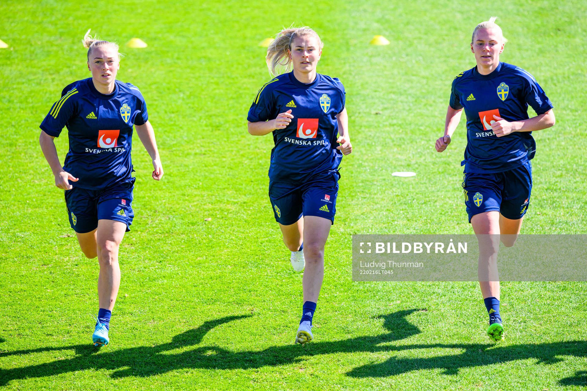 Hanna Bennison, Amanda Nildén and Josefine Rybrink