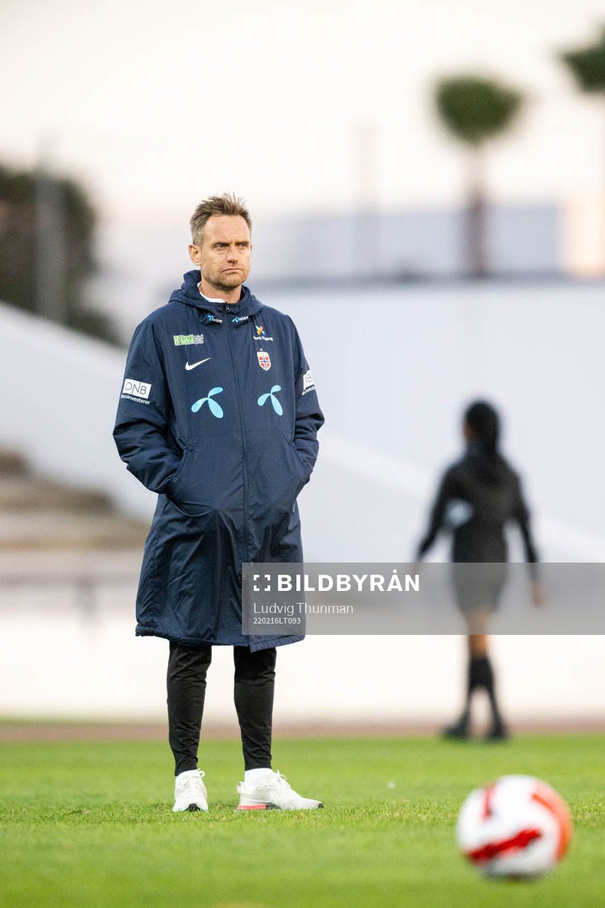 Martin Sjögren, head coach of Norway
