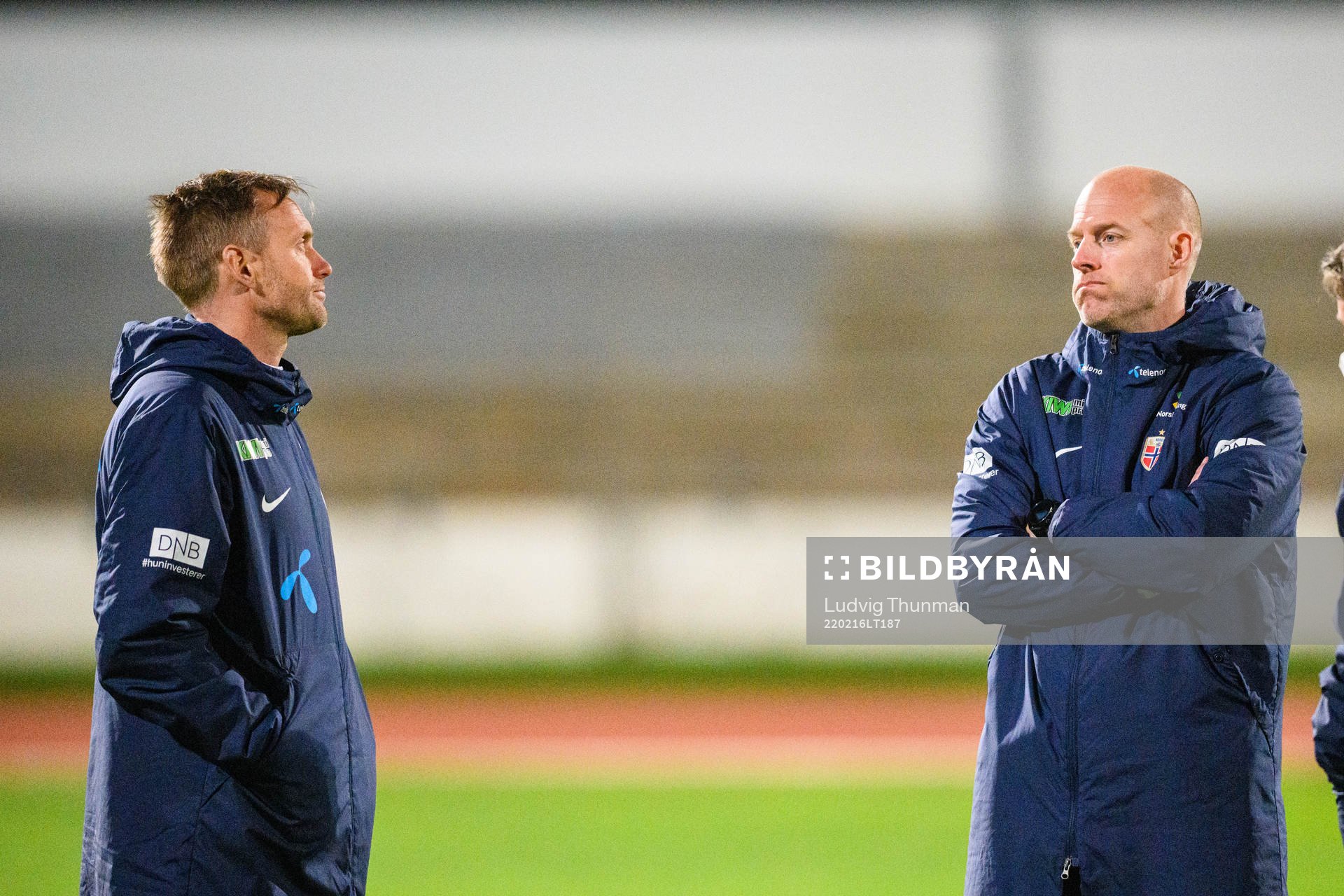 Martin Sjögren, head coach and Anders Jacobson, assistant
