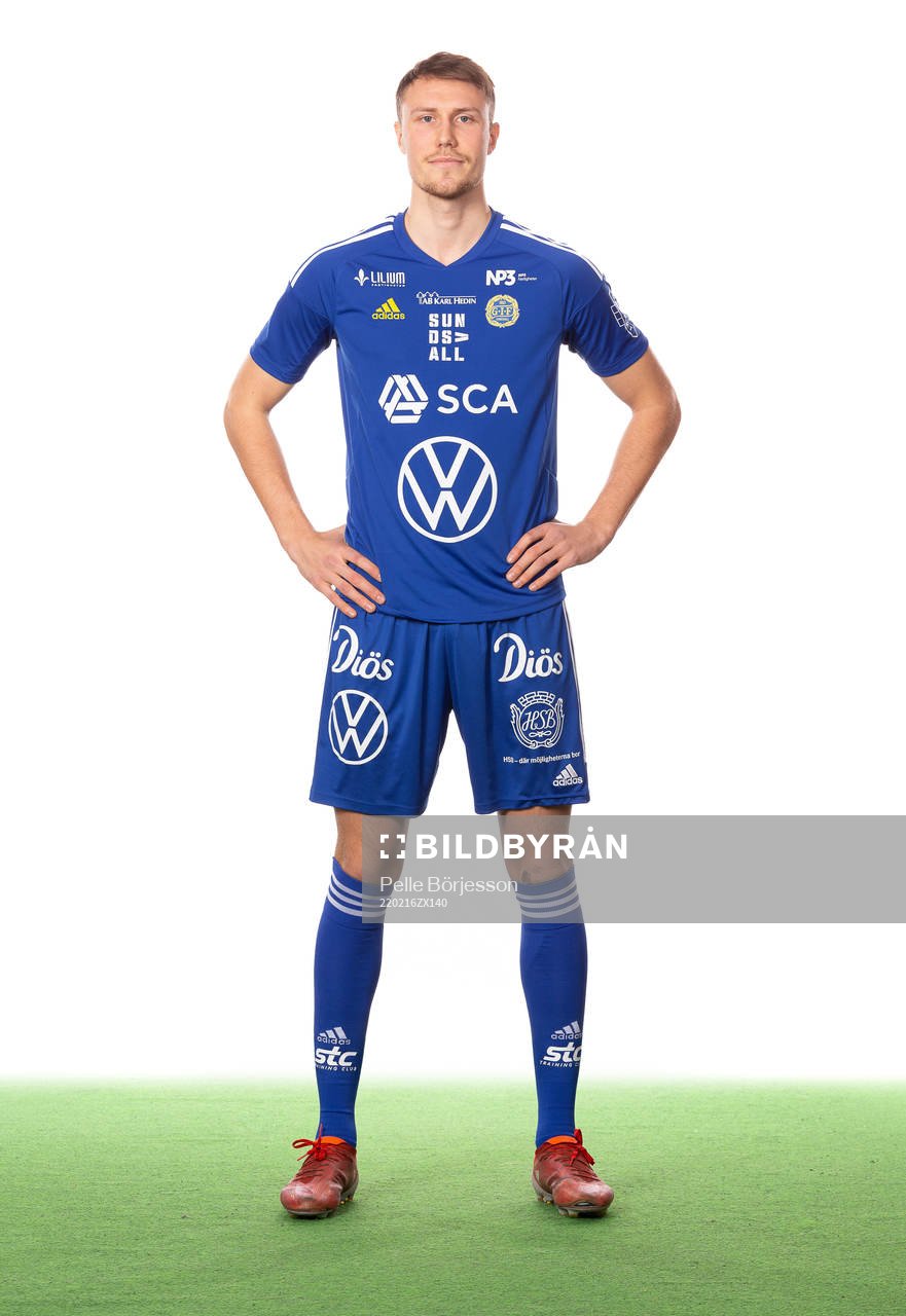 Sundsvalls Niklas Dahlström poserar för ett porträtt den 16 februari 2022 i Sundsvall.