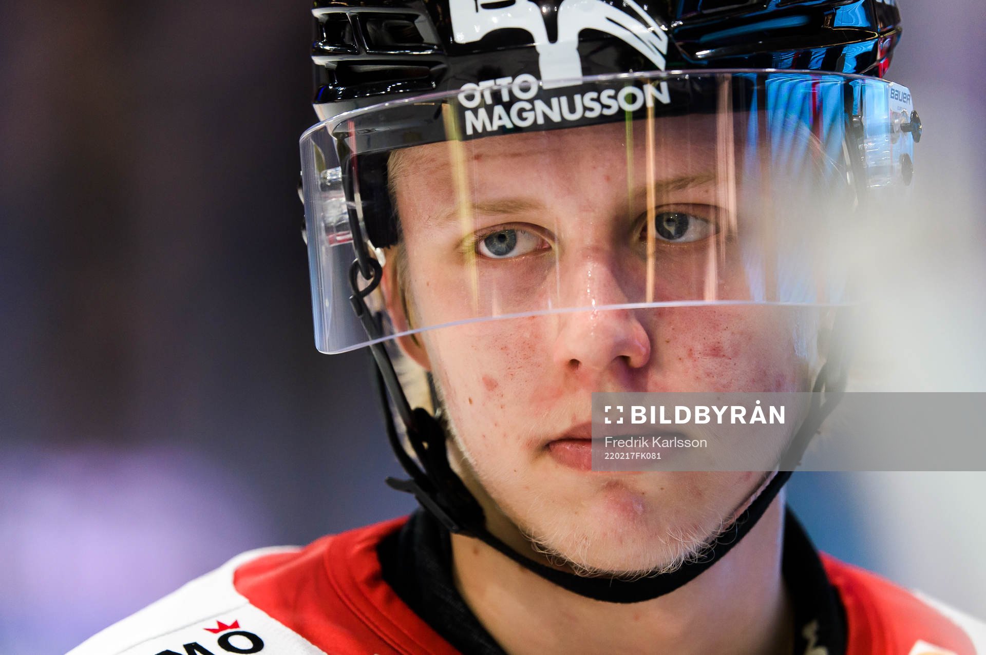 Malmö Redhawks Marcus Broberg deppar