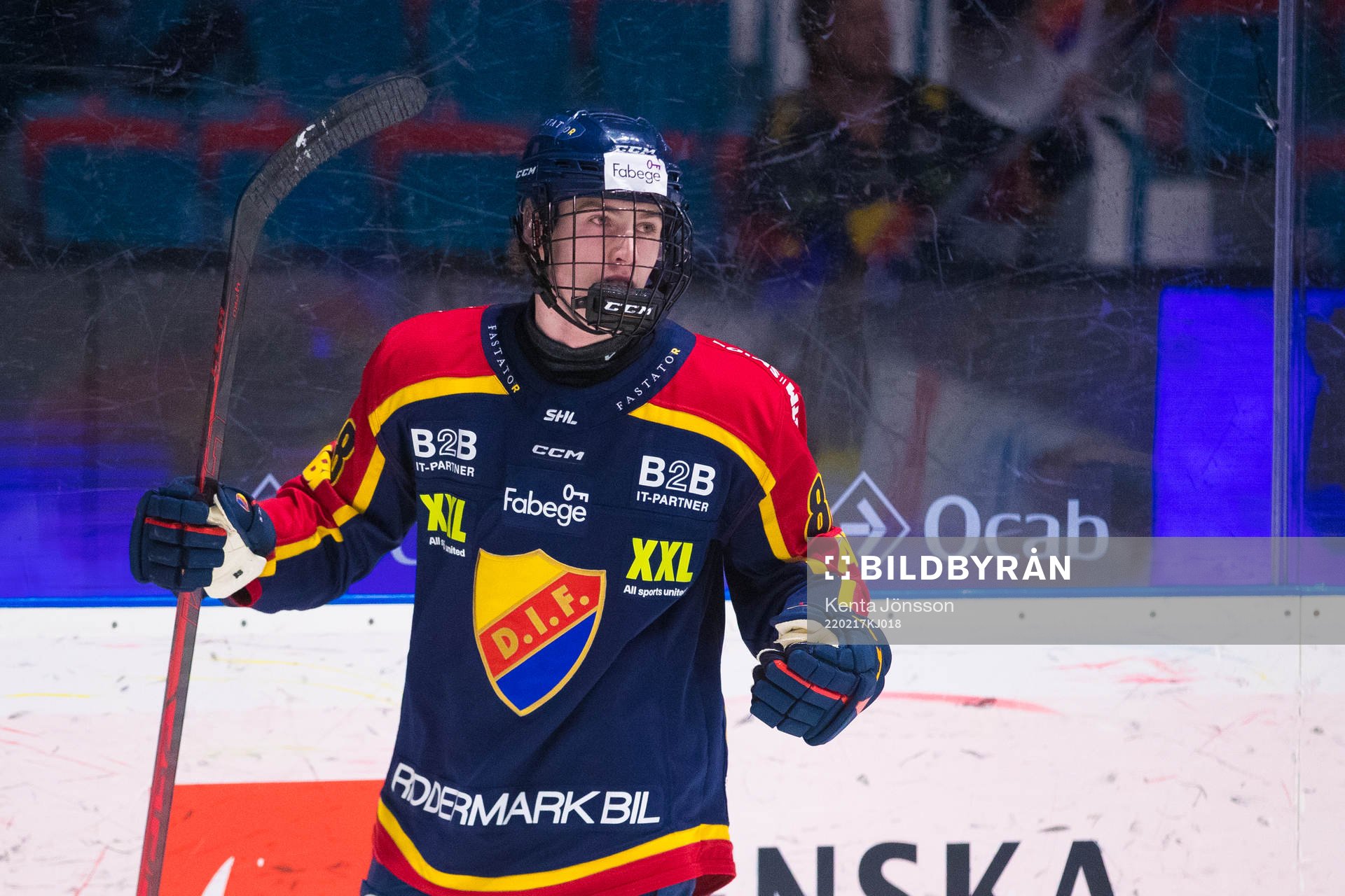 Djurgårdens Jonathan Lekkerimäki jublar