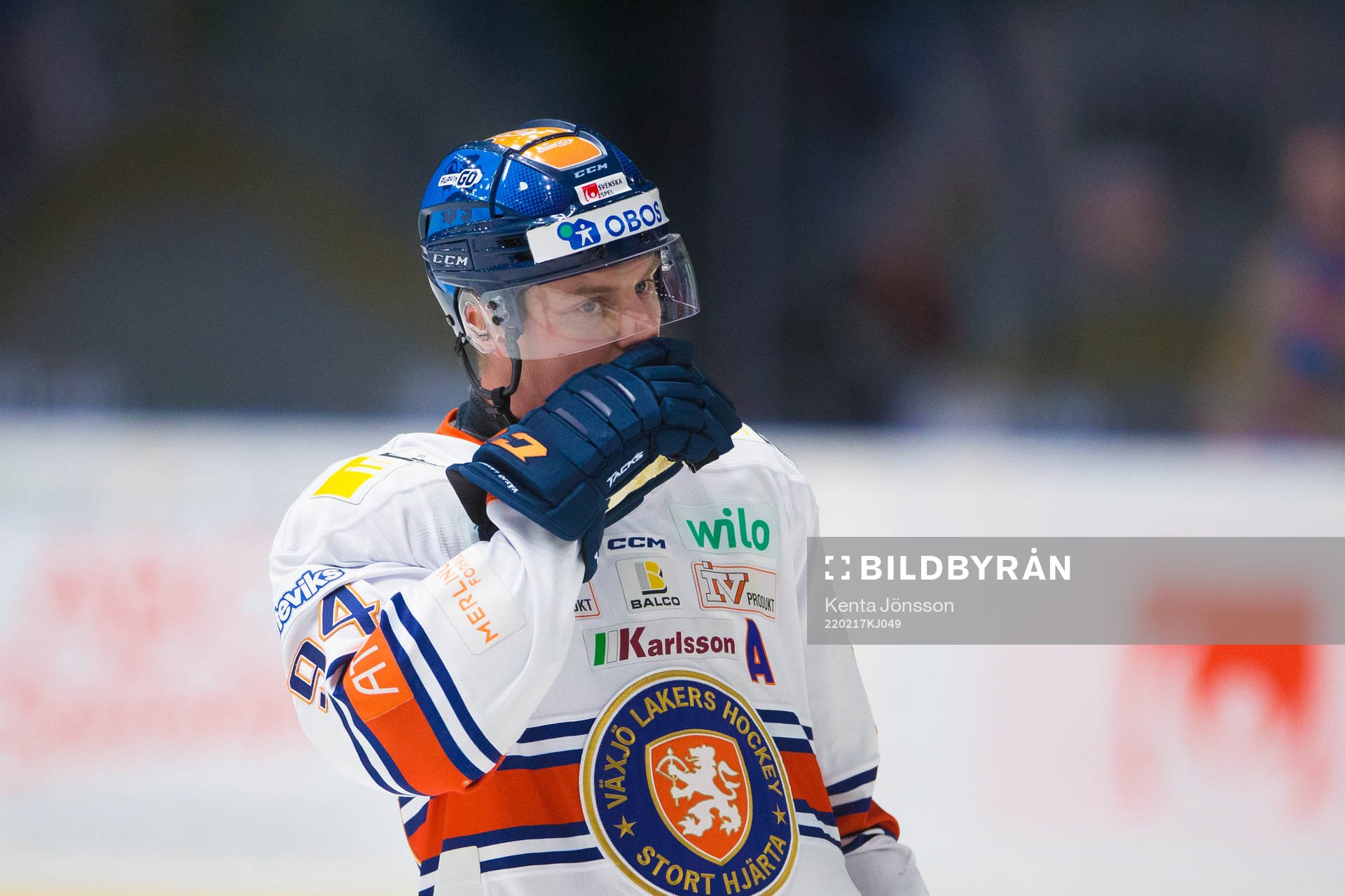 Växjös Joel Persson deppar