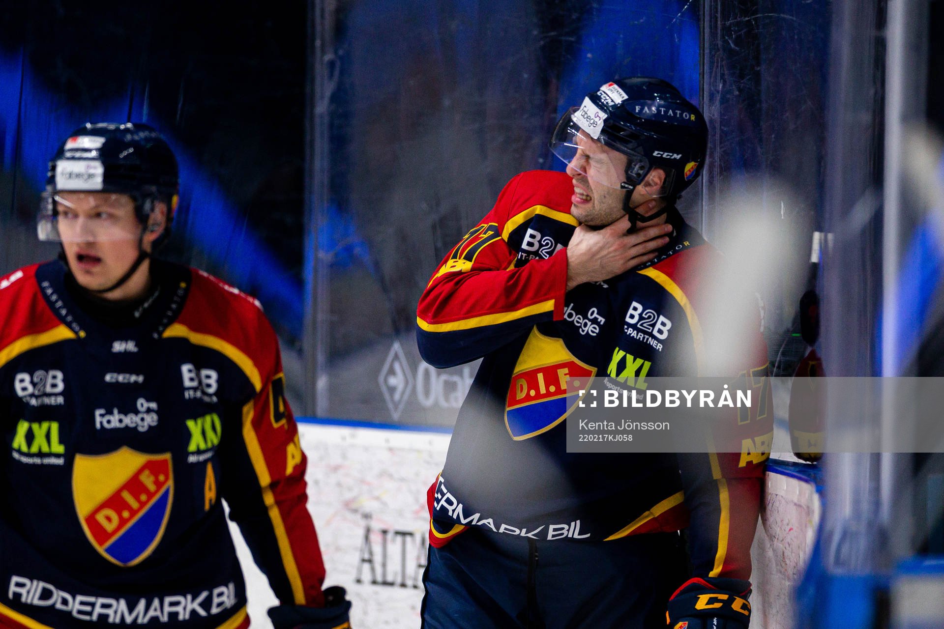 Djurgårdens Marc-Andre Gragnani har ont