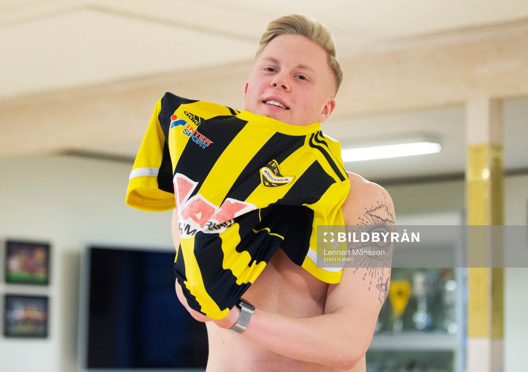 IFK Hässleholms nyförvärv Wictor Willseus i Hässleholm