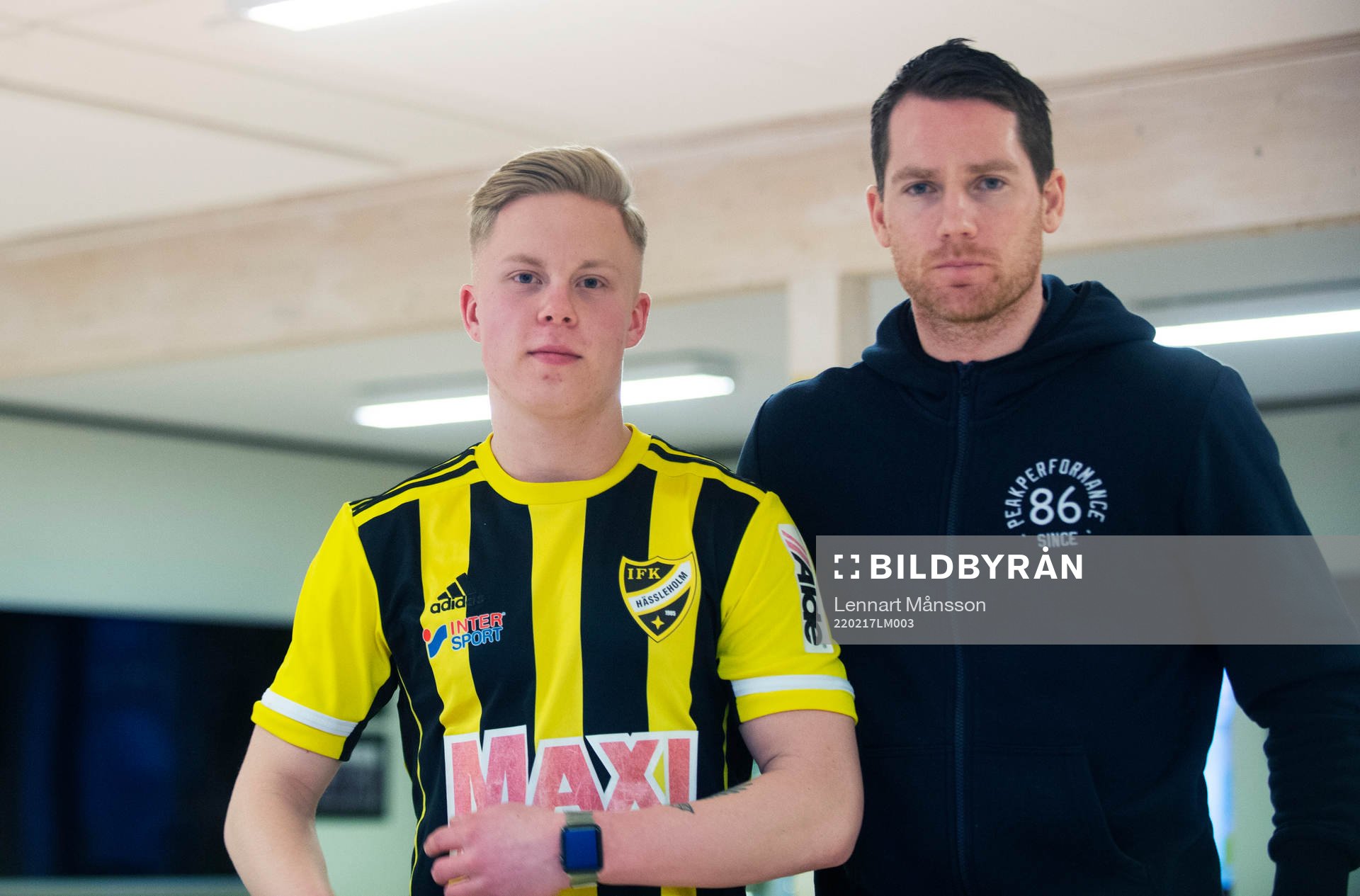 IFK Hässleholms nyförvärv Wictor Willseus i Hässleholm