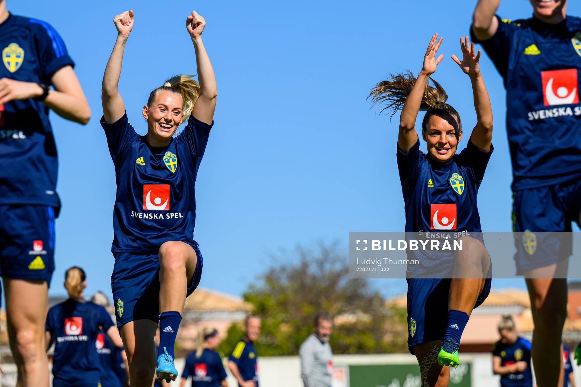 Stina Blackstenius and Johanna Rytting Kaneryd