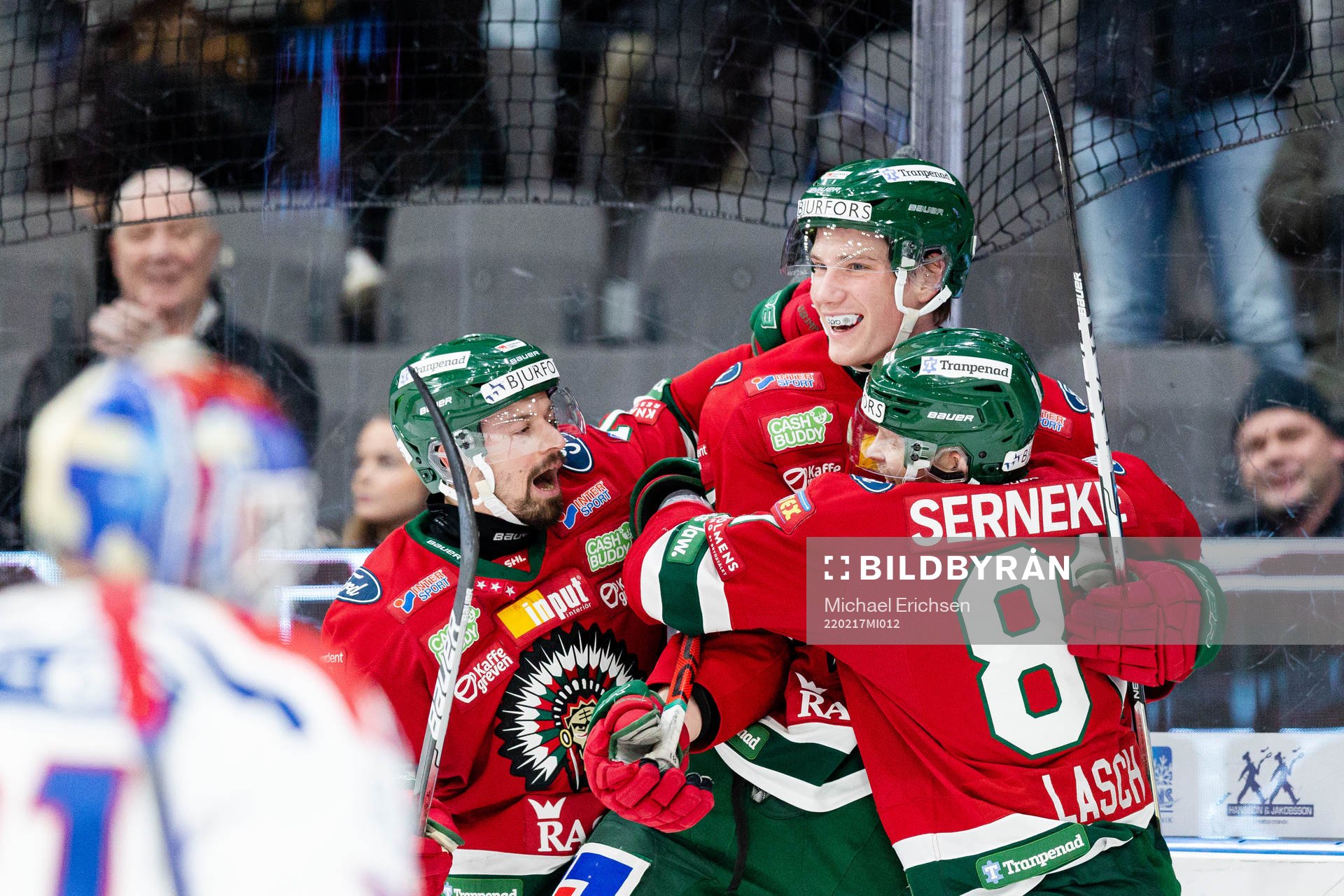 Frölundas Elmer Söderblom jublar