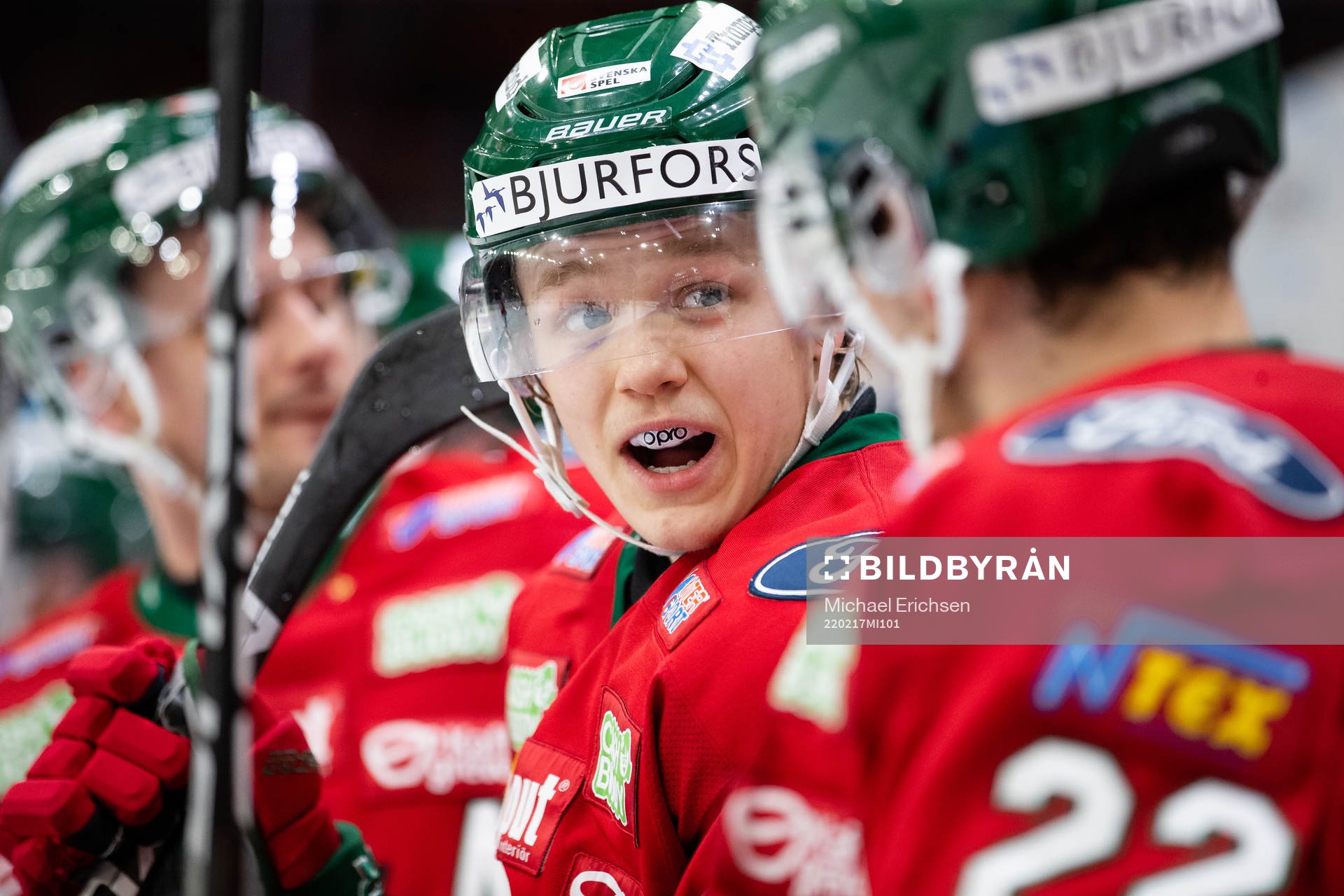 Frölundas Liam Dower Nilsson