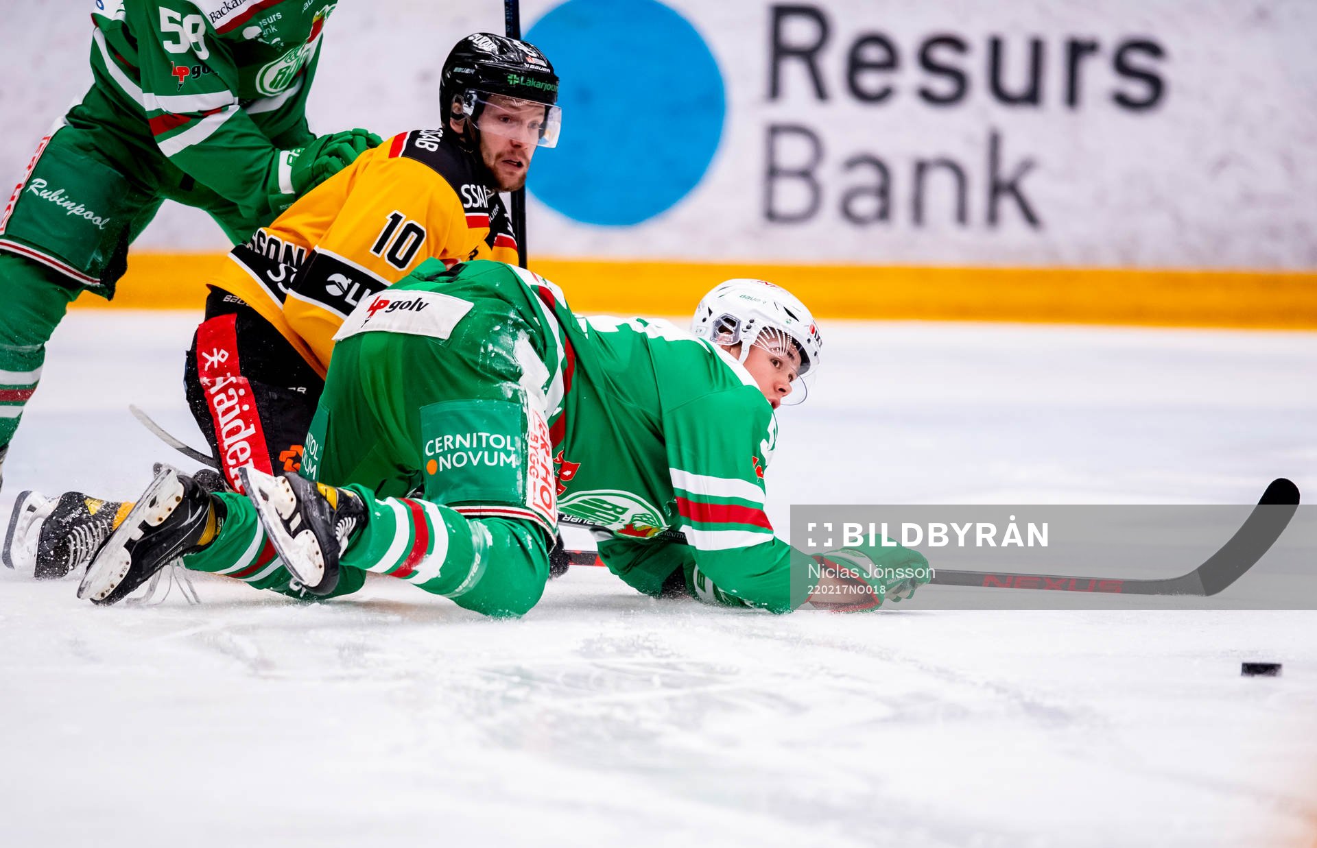 Luleås Einar Emanuelsson och Rögles William Wallinder
