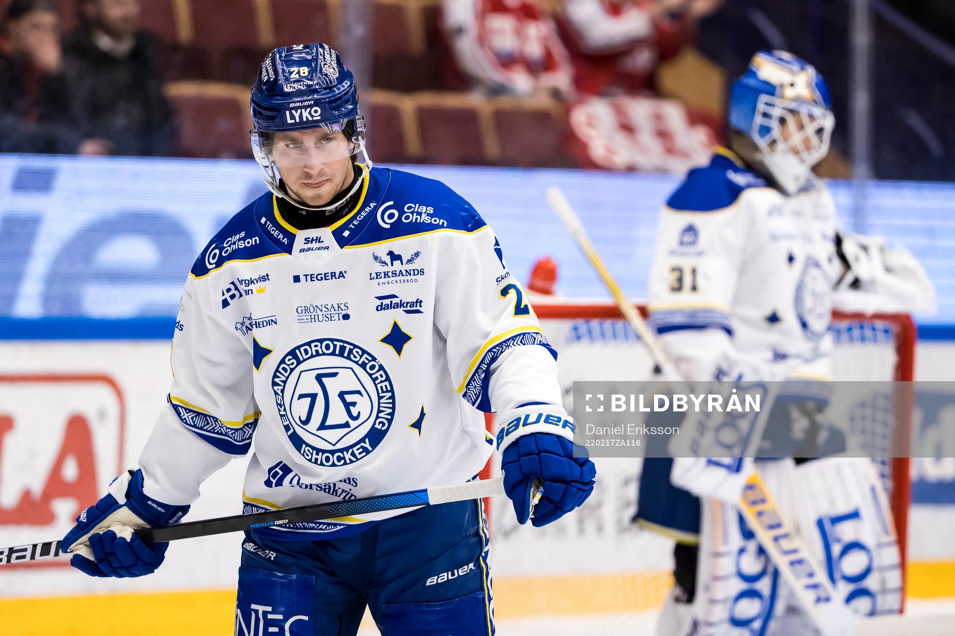 Leksands Justin Kloos deppar
