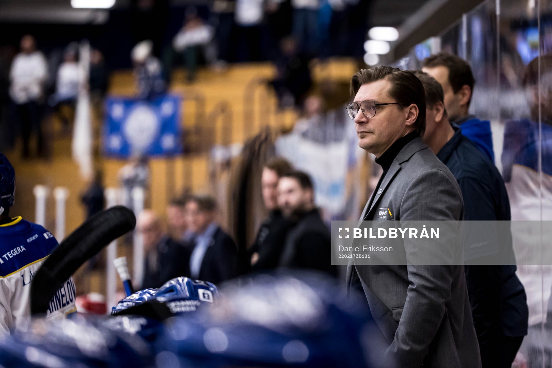 Leksands tränare Björn Hellkvist