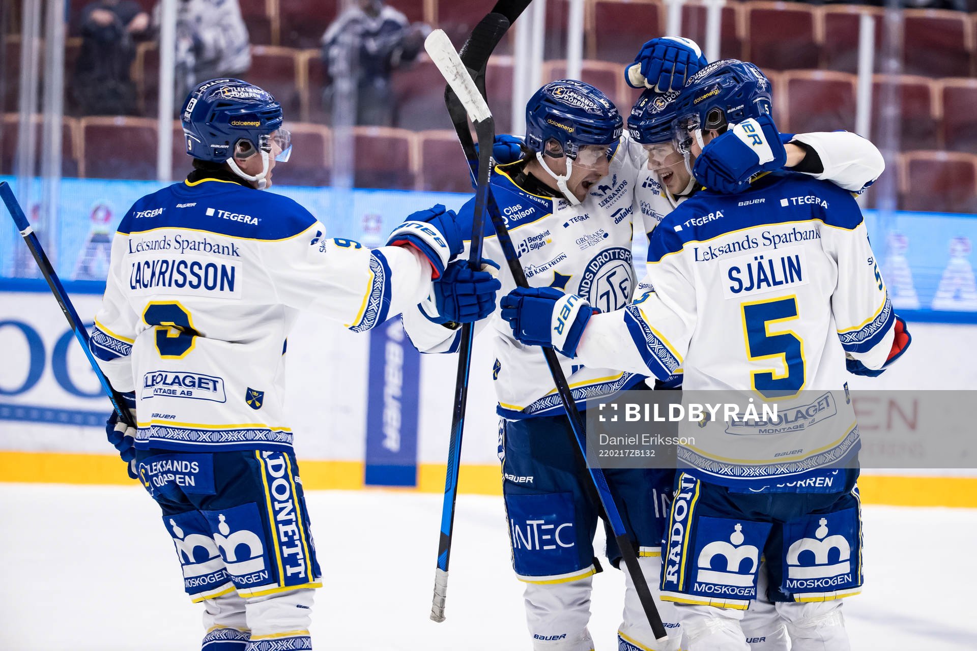 Leksands Alexander Lundqvist jubel