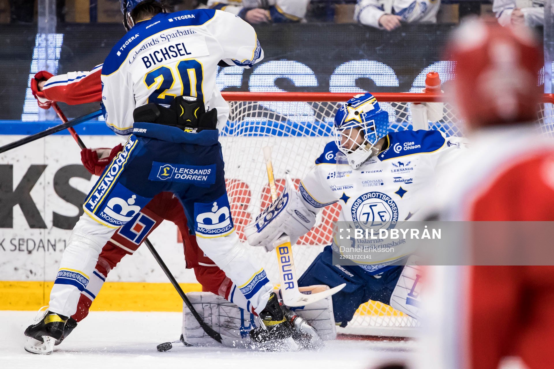 Leksands målvakt Kasimir Kaskisuo