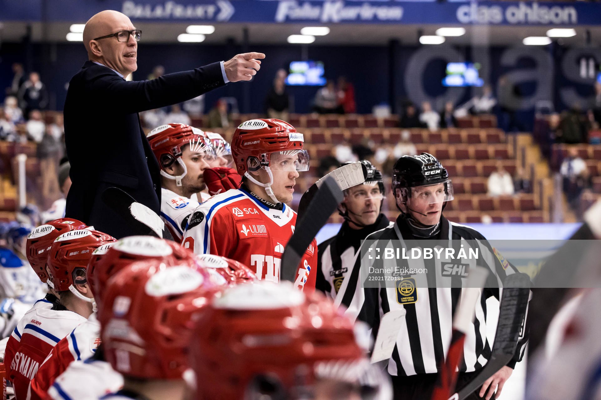 Timrås tränare Fredrik Andersson och