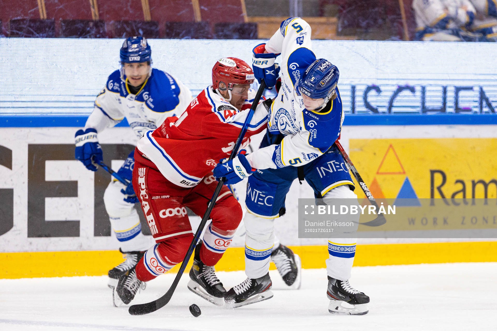 Timrås Jacob Blomqvist och Leksands Calle Själin