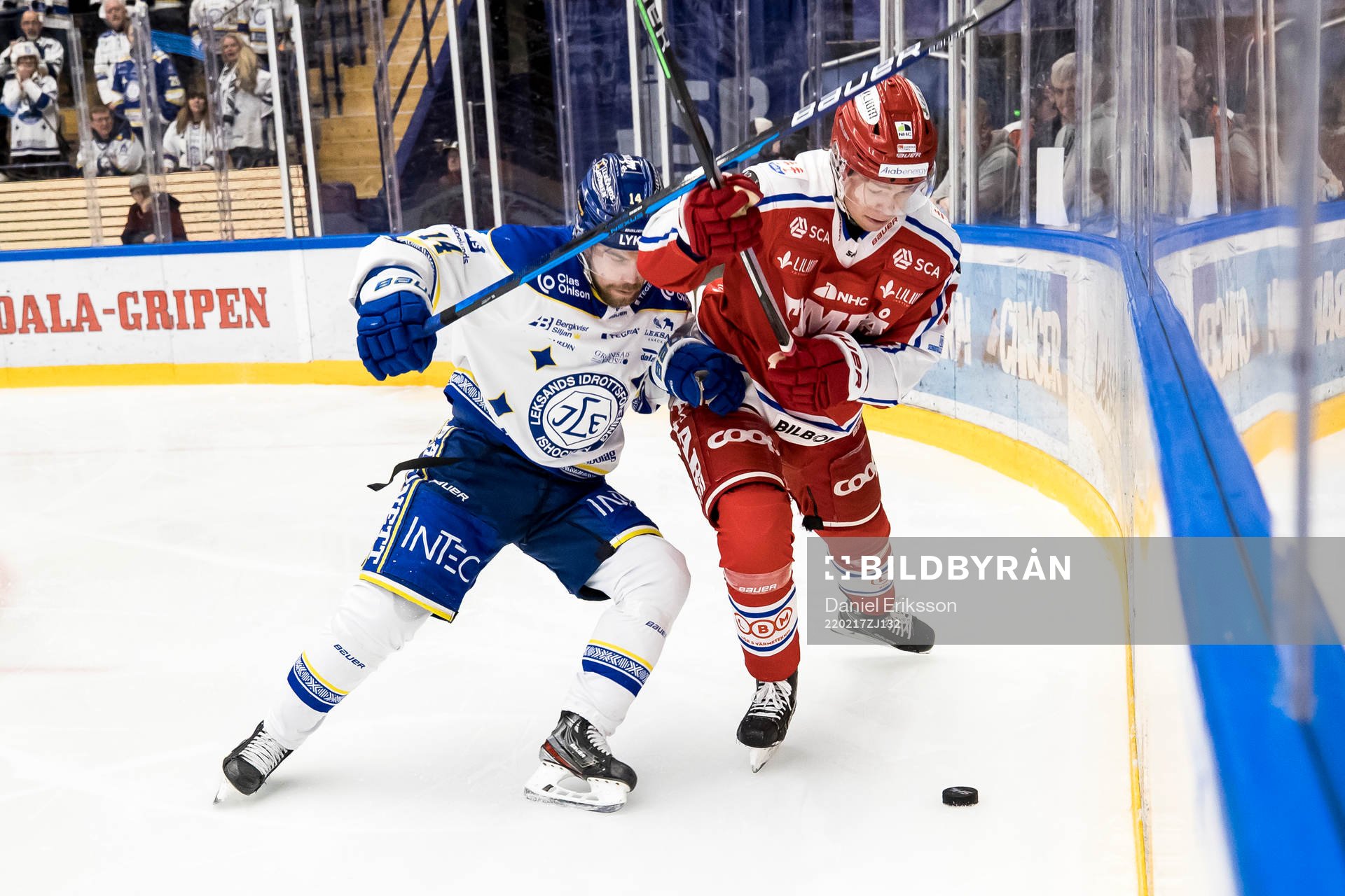 Leksands Oskar Lang och Timrås Filip Westerlund