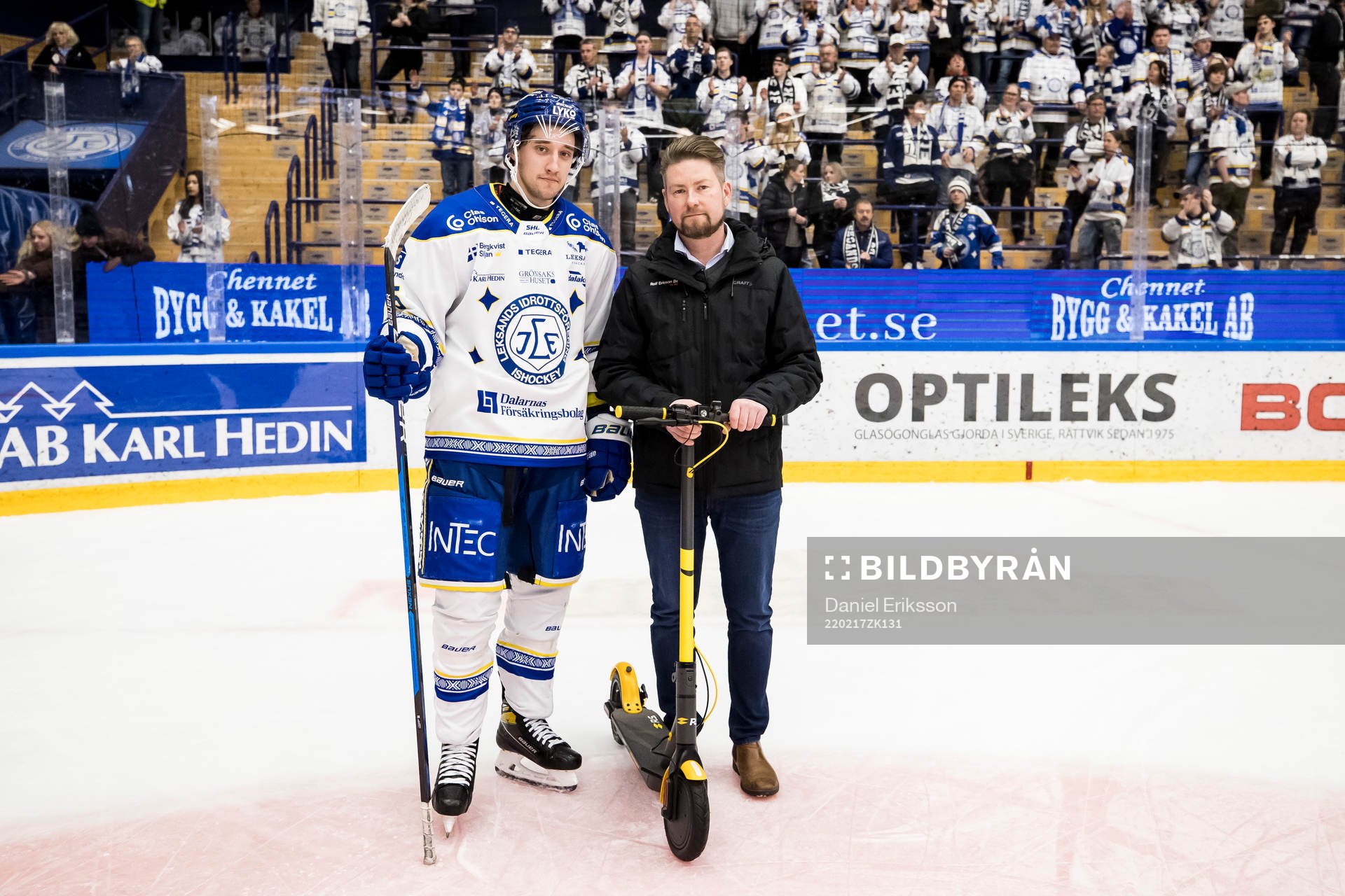 Leksands Max Veronneau utsedd till matchens lirare