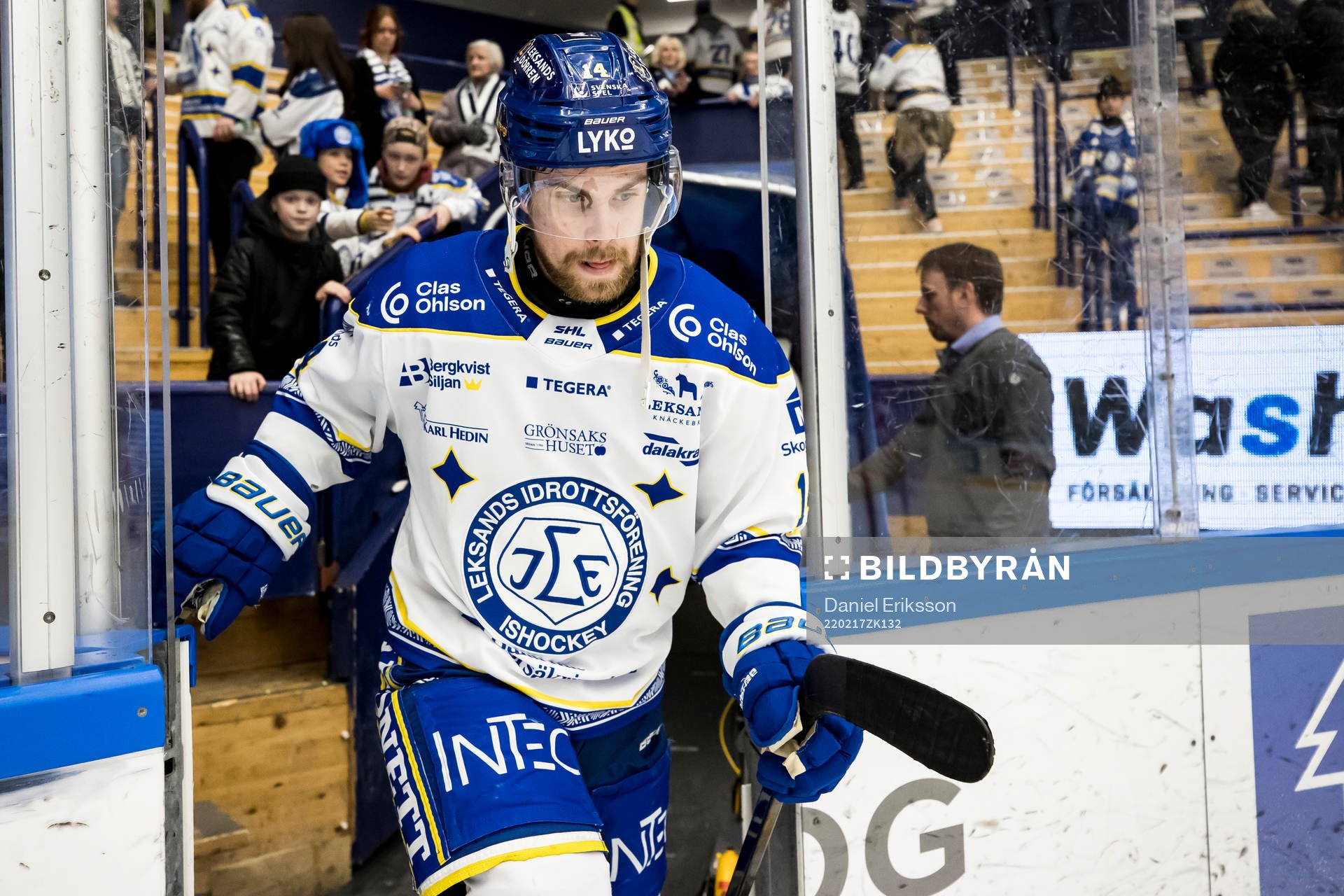 Leksands Oskar Lang utsedd till matchens krigare