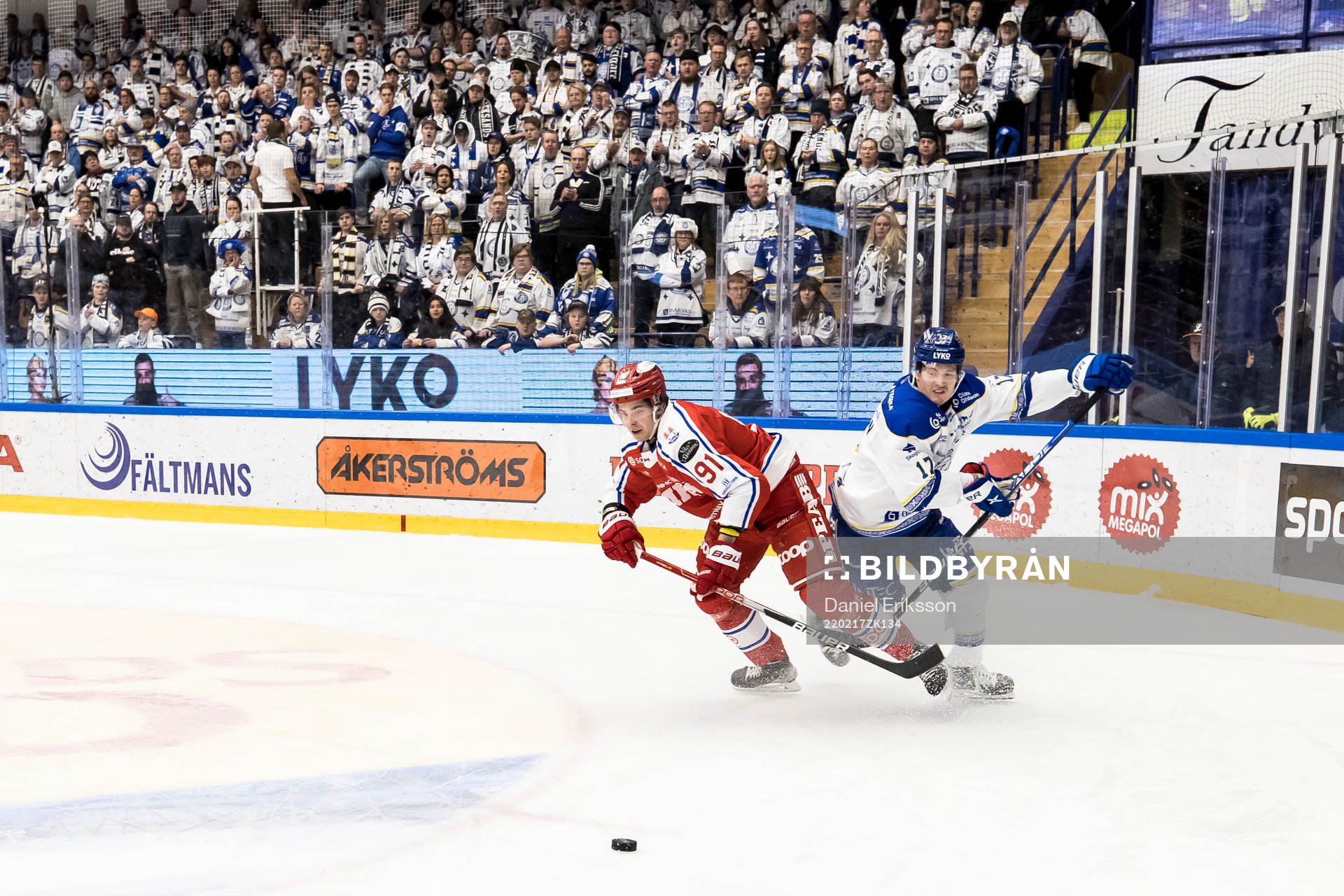 Timrås Viktor Lodin och Leksands Linus Andersson