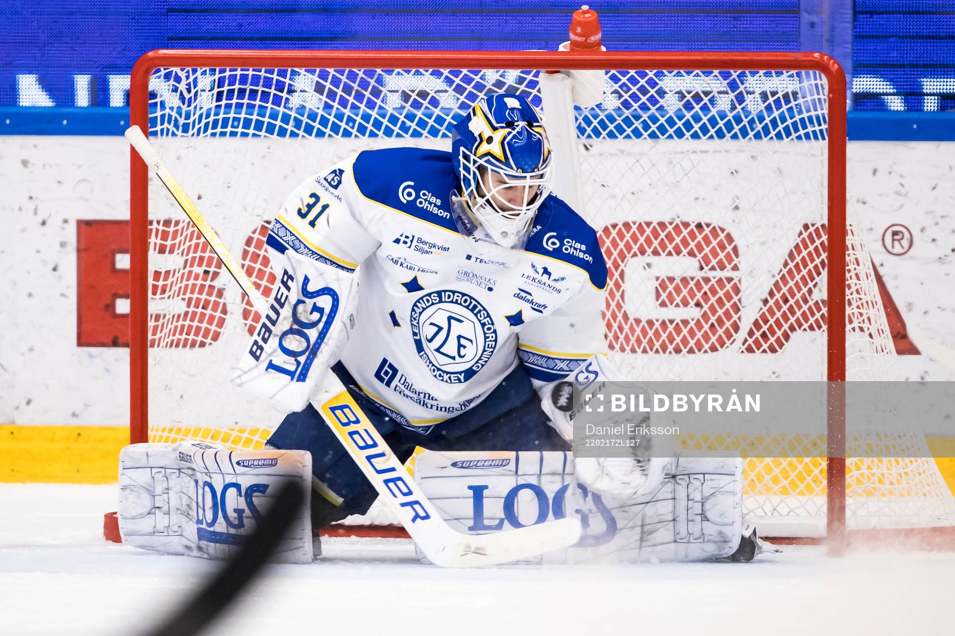 Leksands målvakt Kasimir Kaskisuo