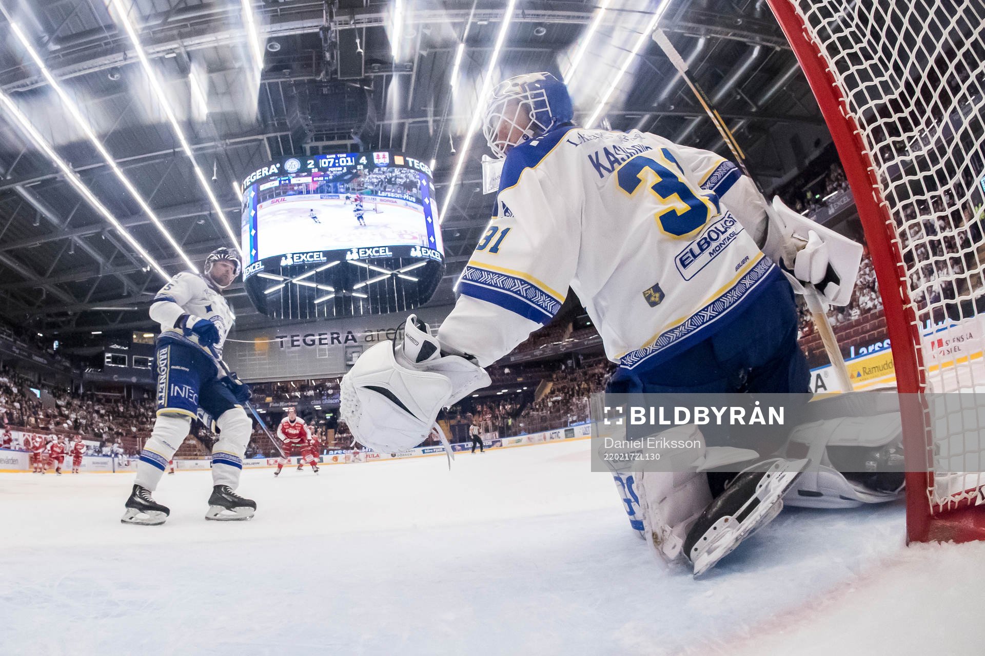Leksands målvakt Kasimir Kaskisuo