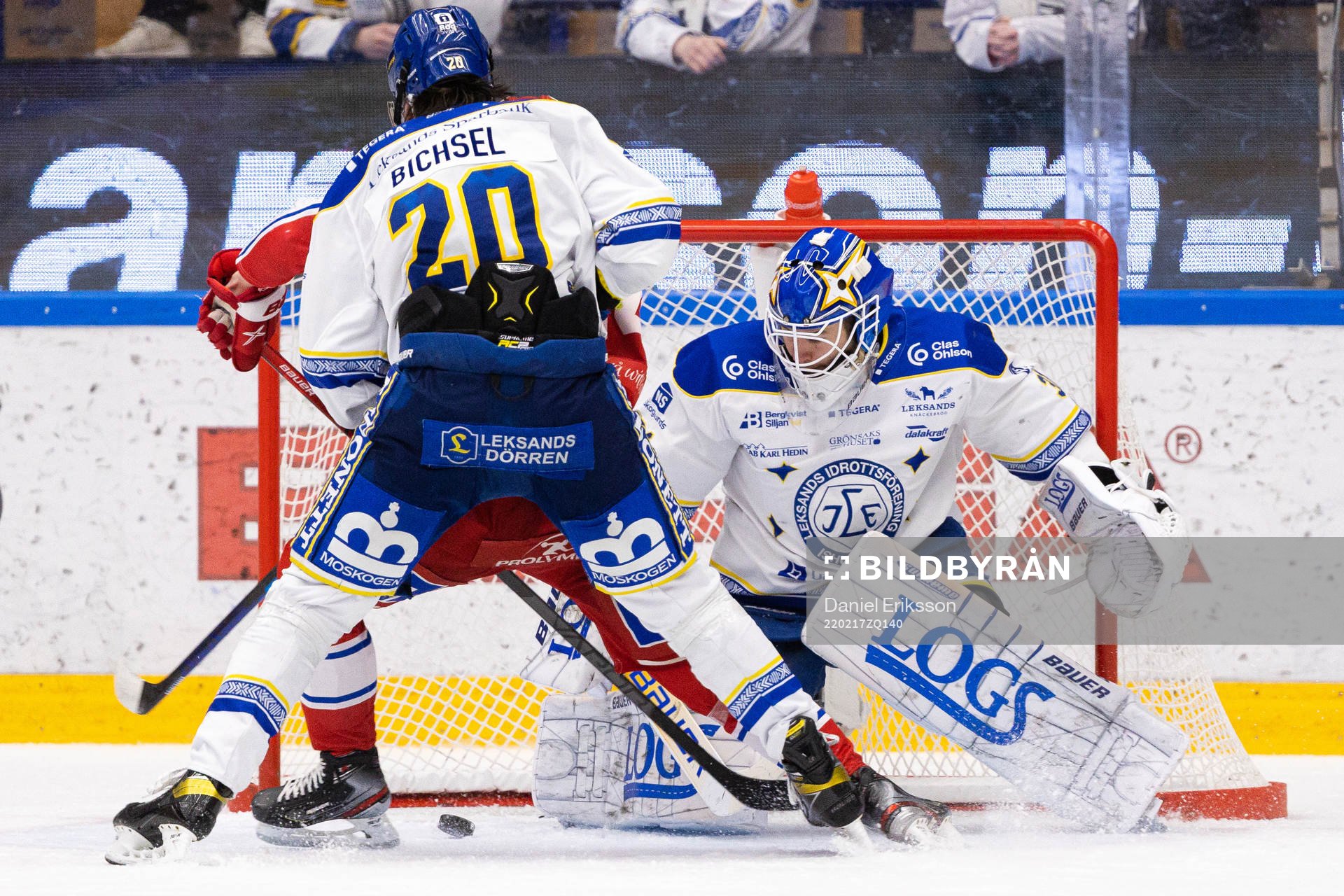 Leksands målvakt Kasimir Kaskisuo